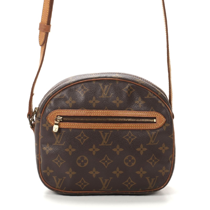 Louis Vuitton Sac Senlis Crossbody in Monogram Canvas and Vachetta Leather