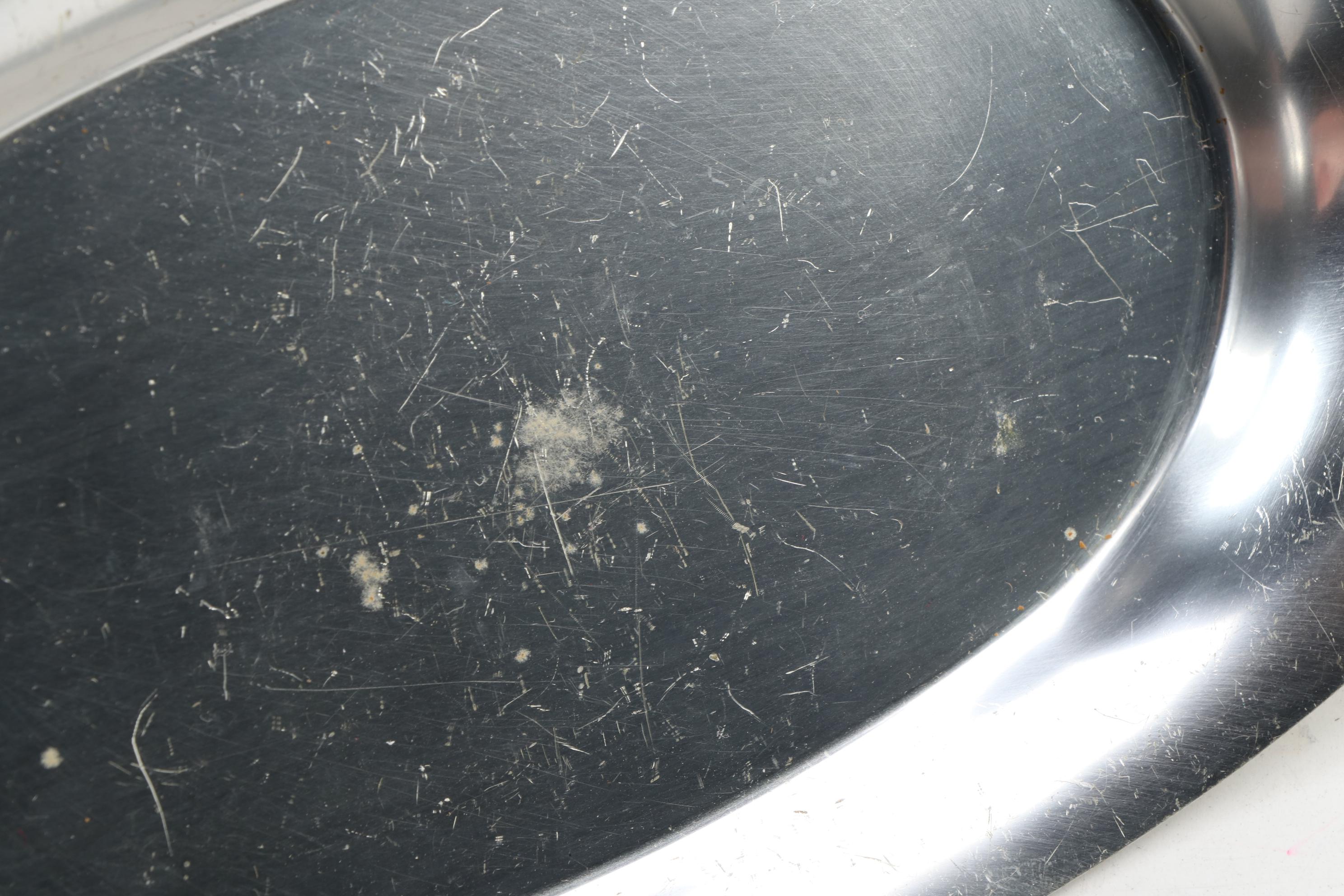 Pete Kensington Aluminum Art Deco Style Pitcher, Trays and Other Home Décor