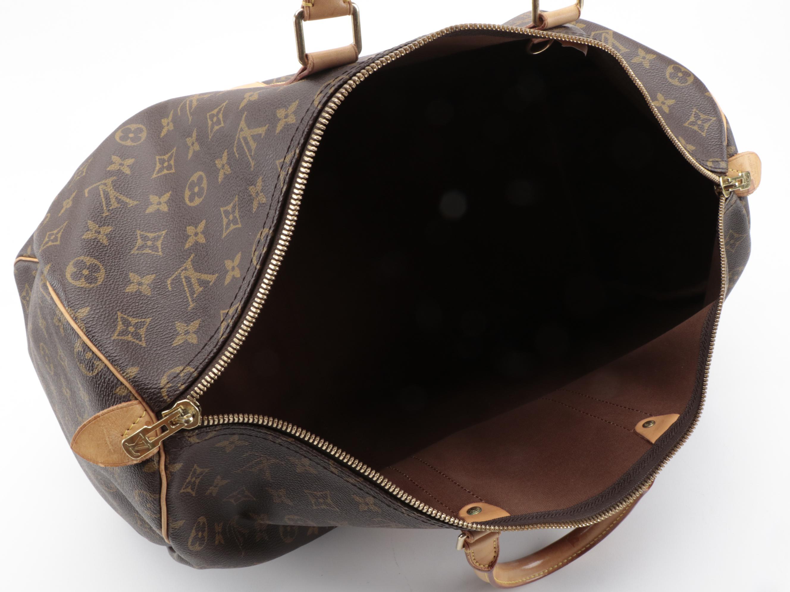 Louis Vuitton Keepall 50 Duffle Bag in Monogram Canvas