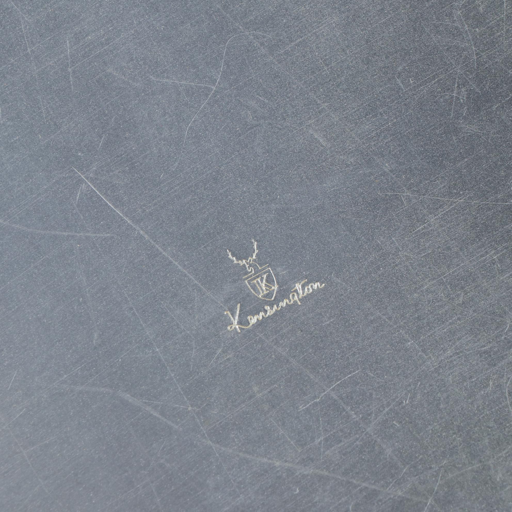 Pete Kensington Aluminum Art Deco Style Pitcher, Trays and Other Home Décor