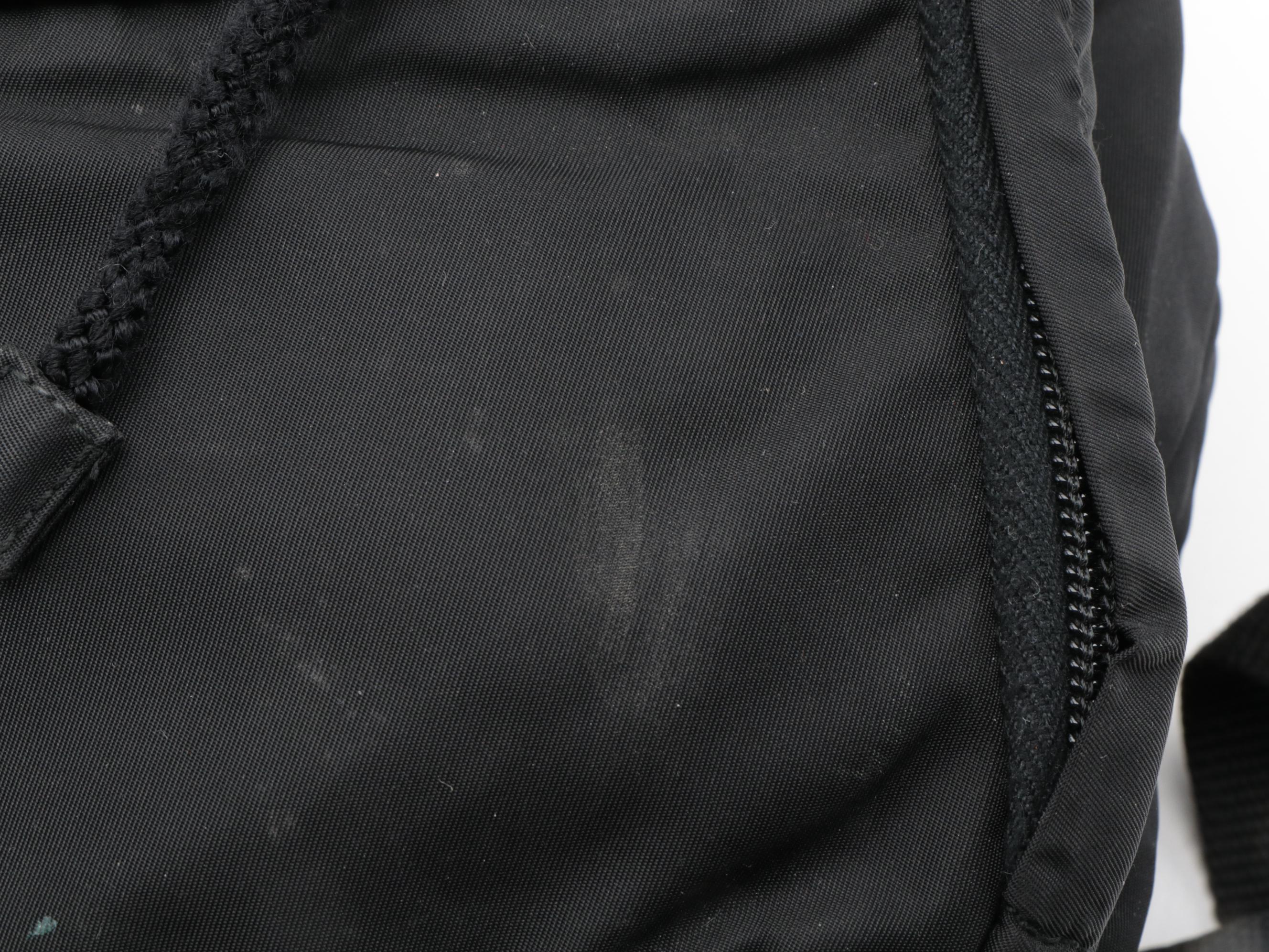 Prada Black Tessuto Nylon Drawstring Backpack