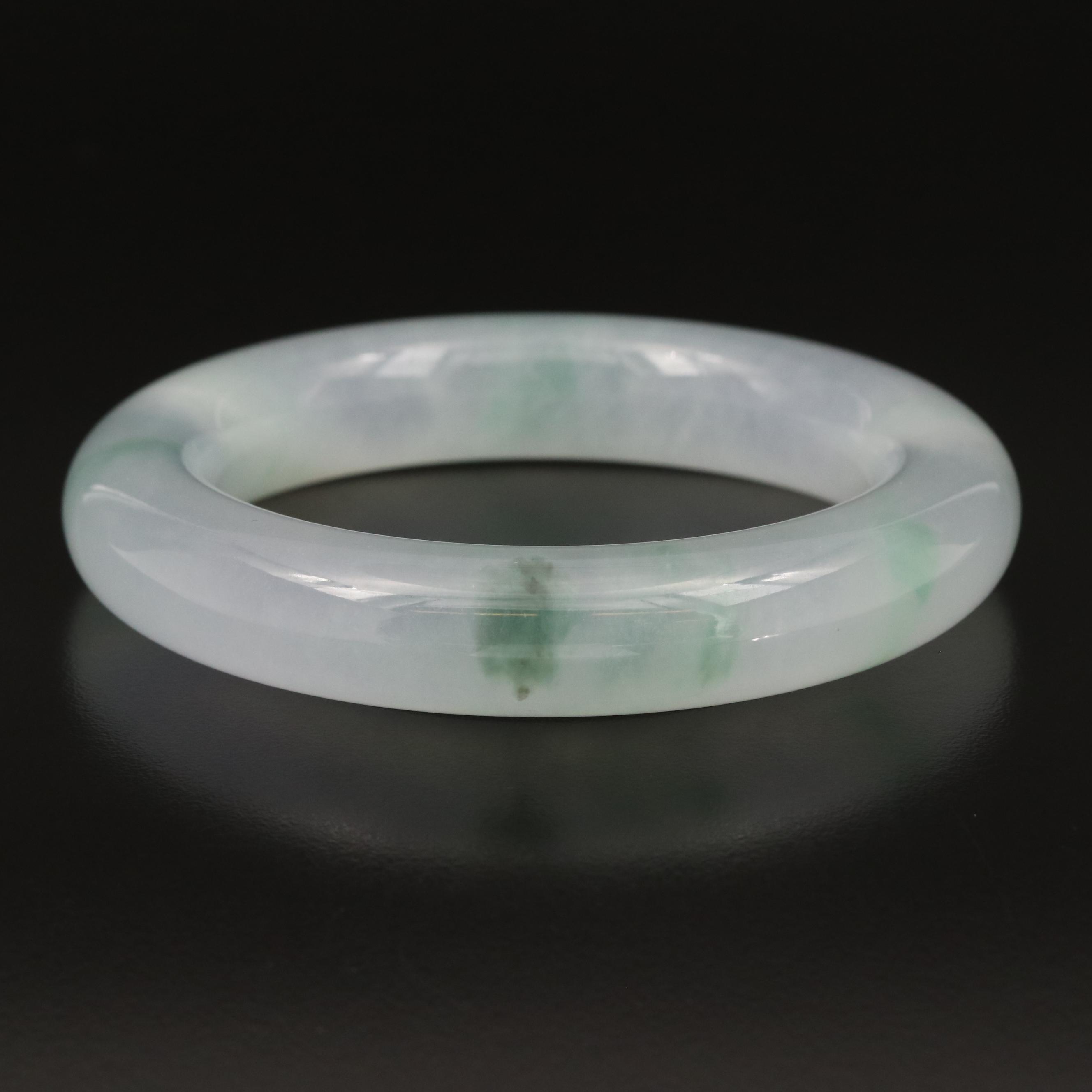 Jadeite Hololith Bangle