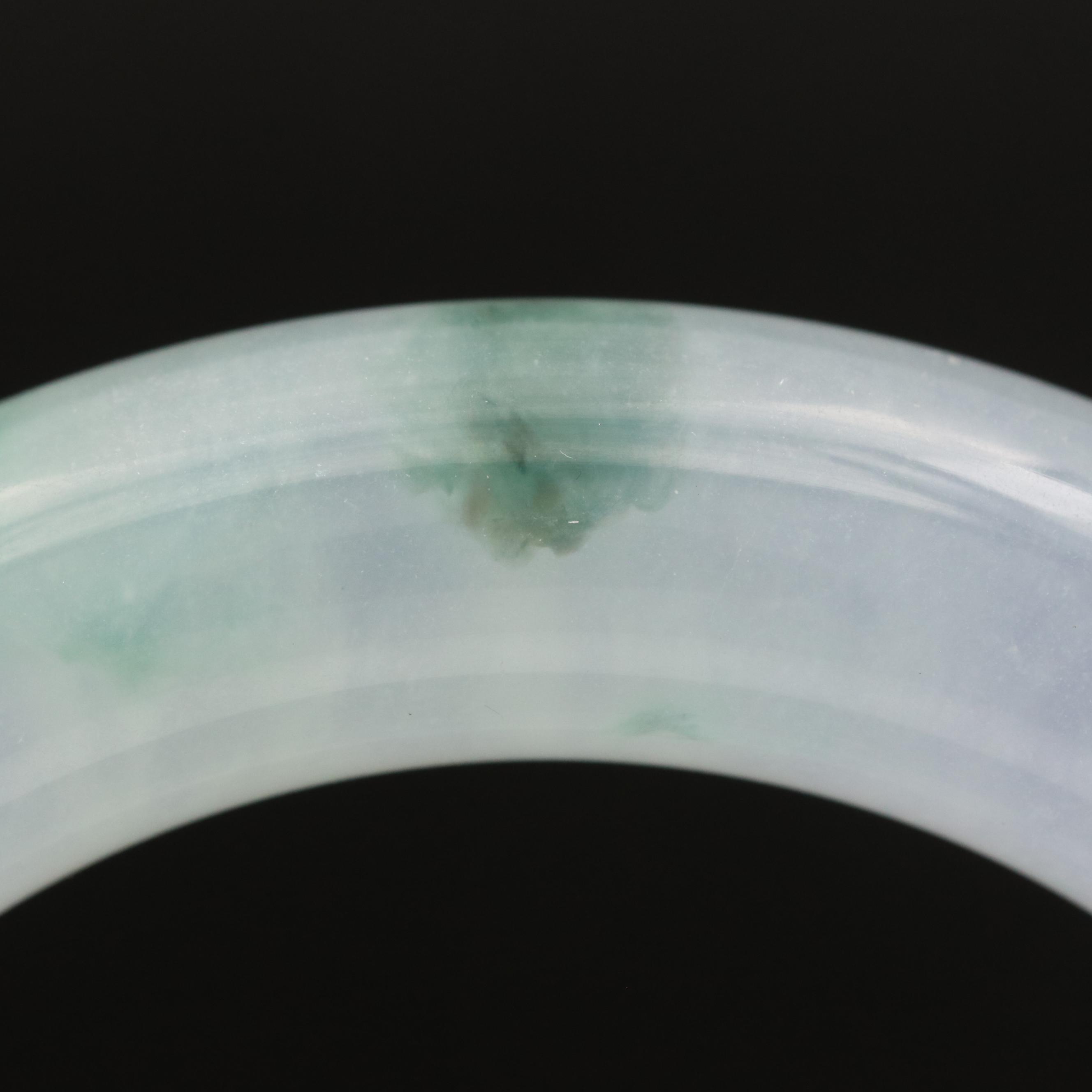 Jadeite Hololith Bangle