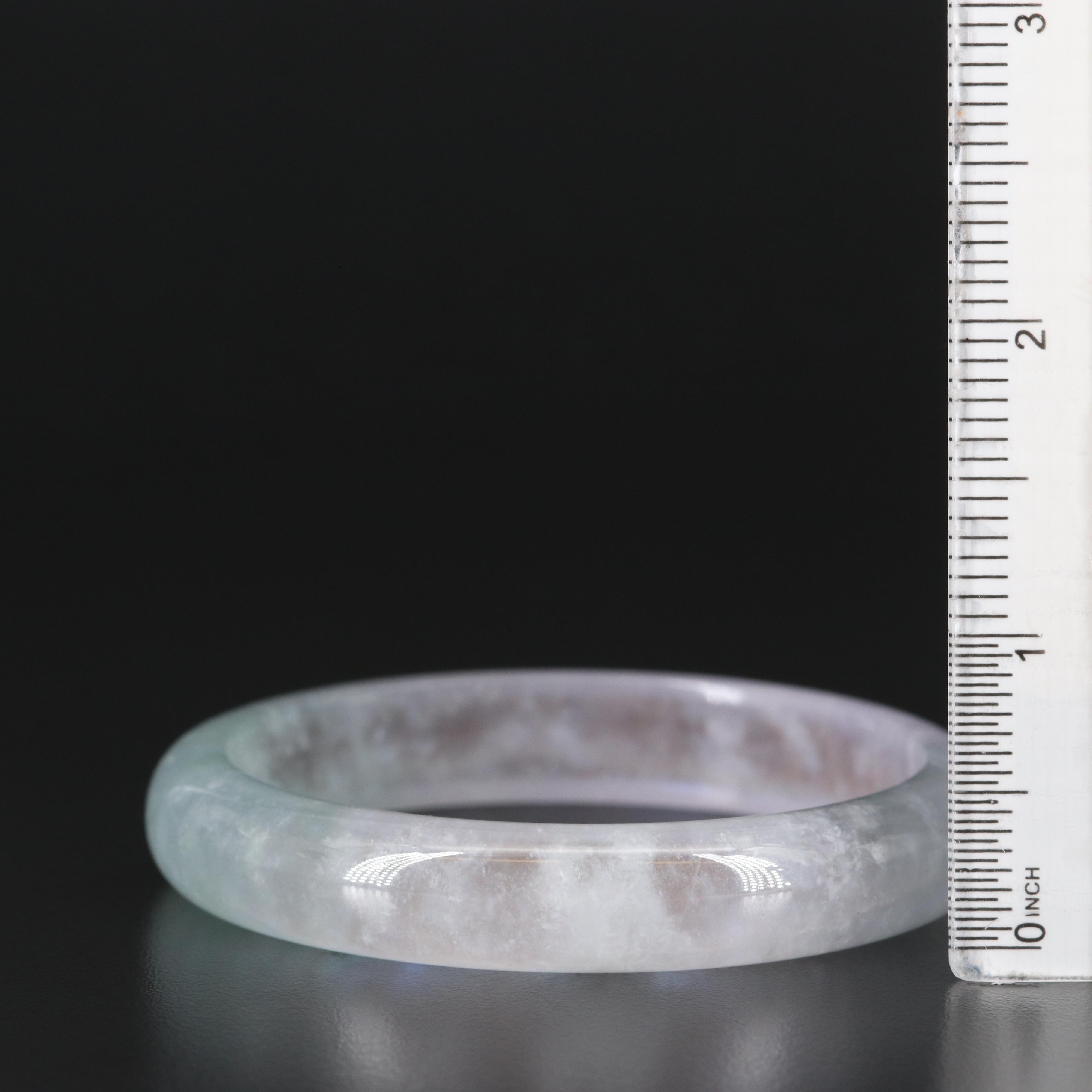 Jadeite Hololith Bangle