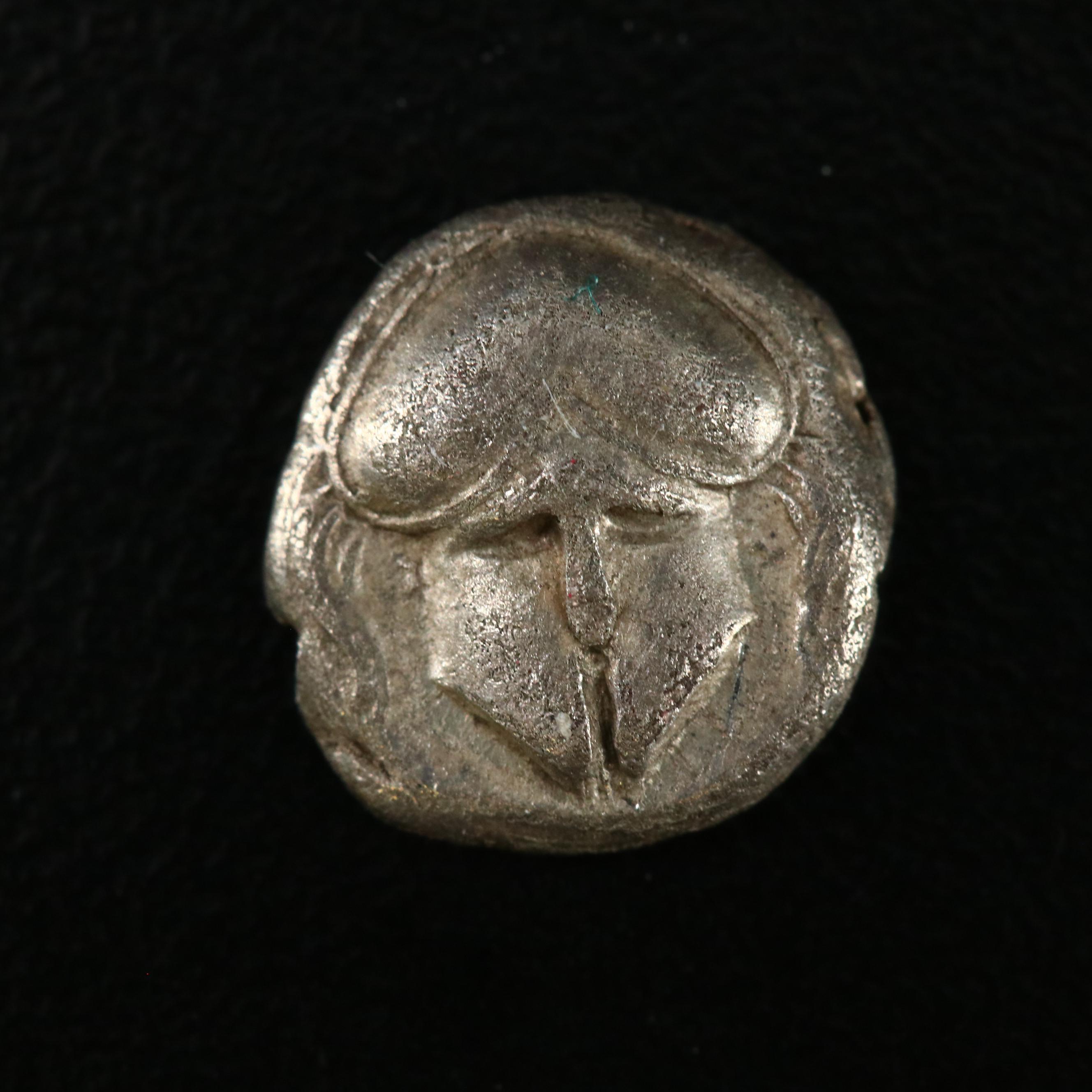 Ancient Thrace, Mesembria AR Diobol Coin, ca. 450 BC