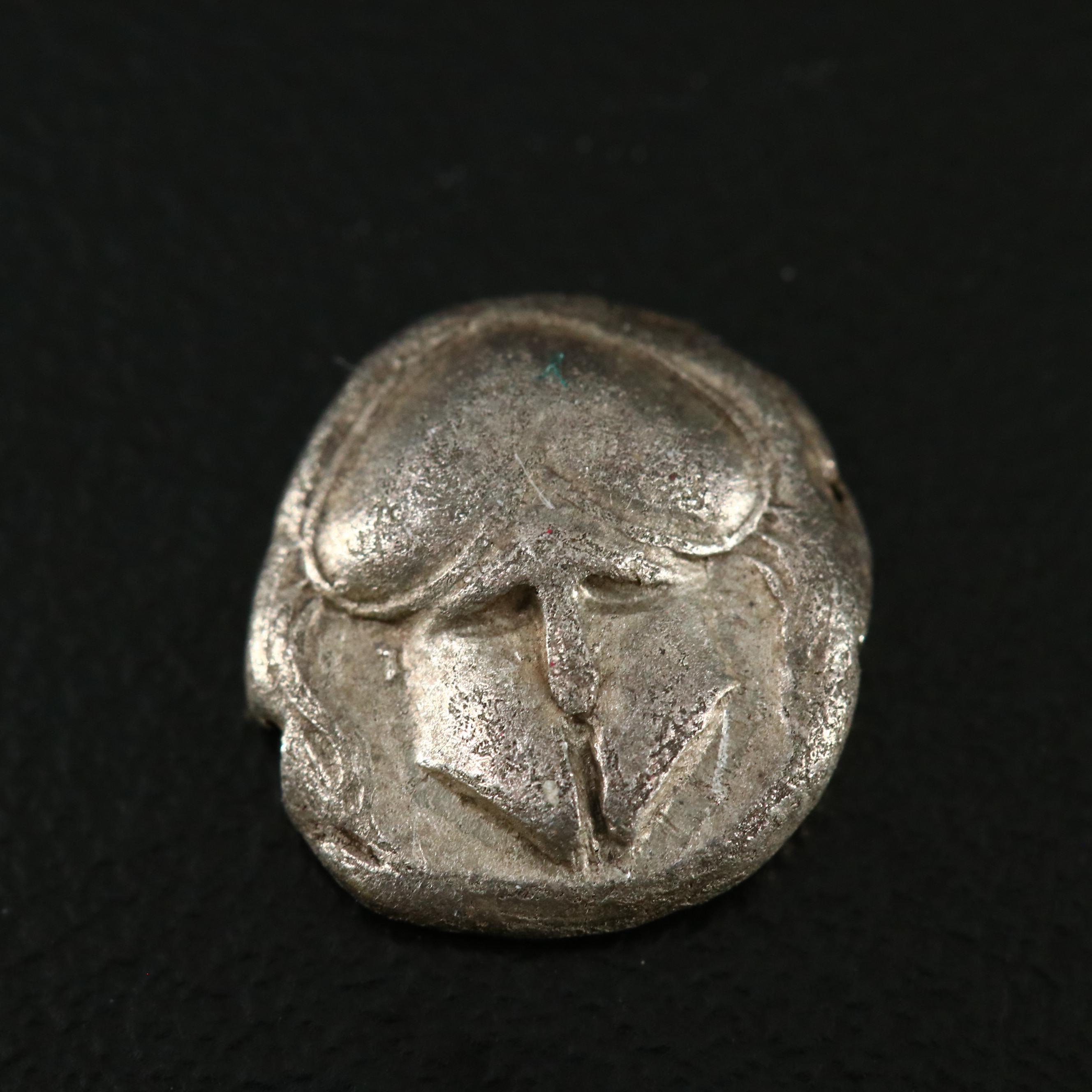 Ancient Thrace, Mesembria AR Diobol Coin, ca. 450 BC