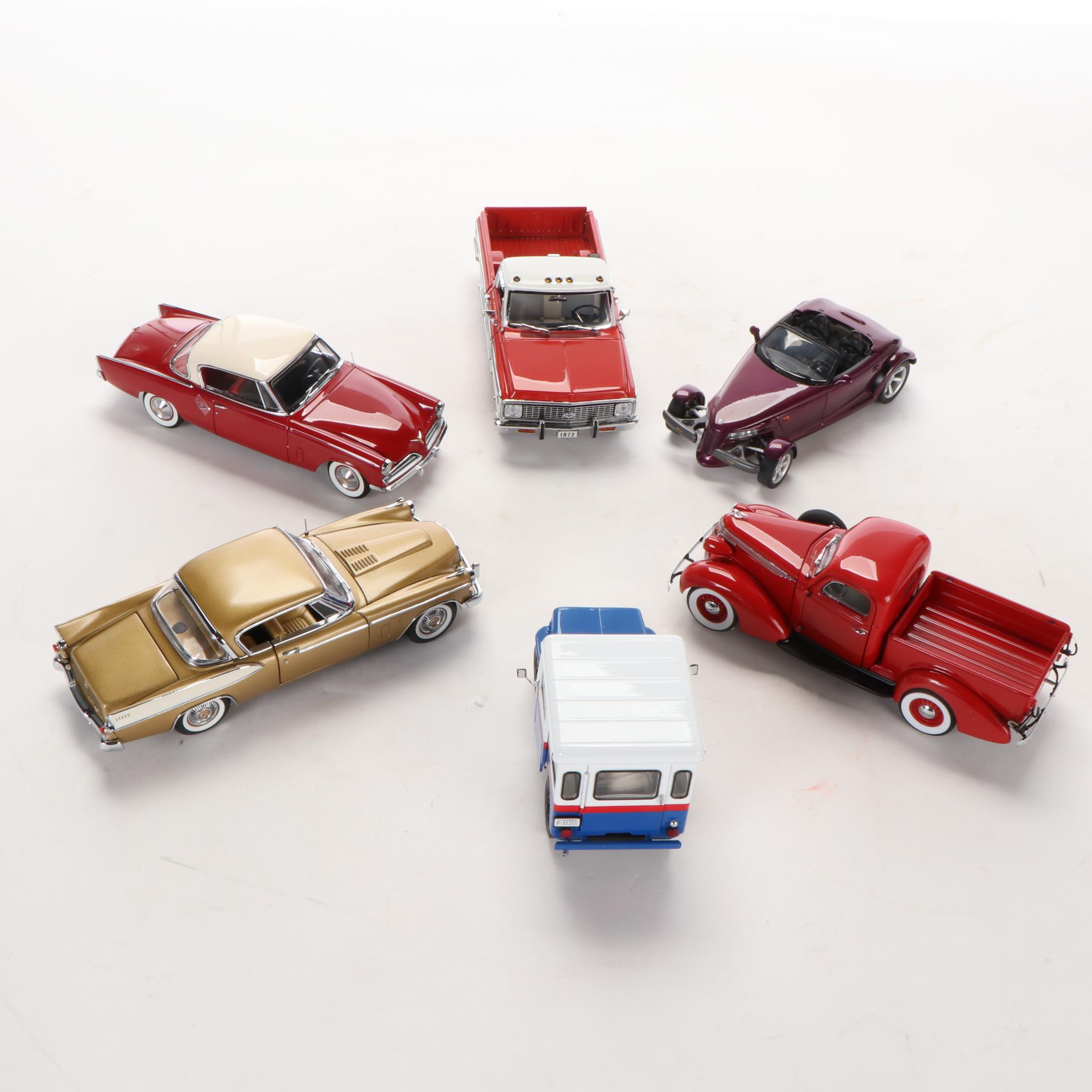 1937 Studebaker Pickup Model Car, 1953 Studebaker Commander Starliner, and More