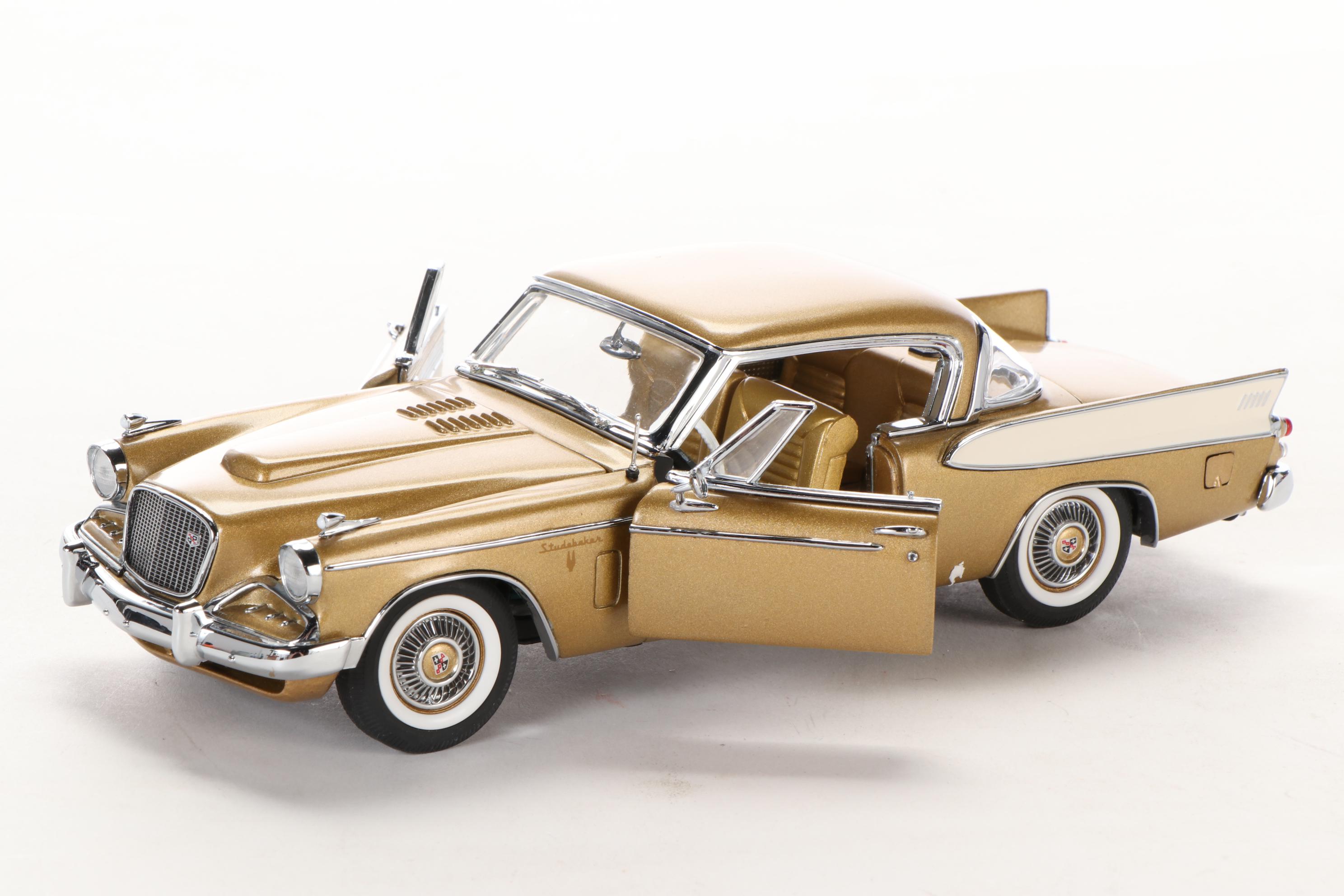 1937 Studebaker Pickup Model Car, 1953 Studebaker Commander Starliner, and More