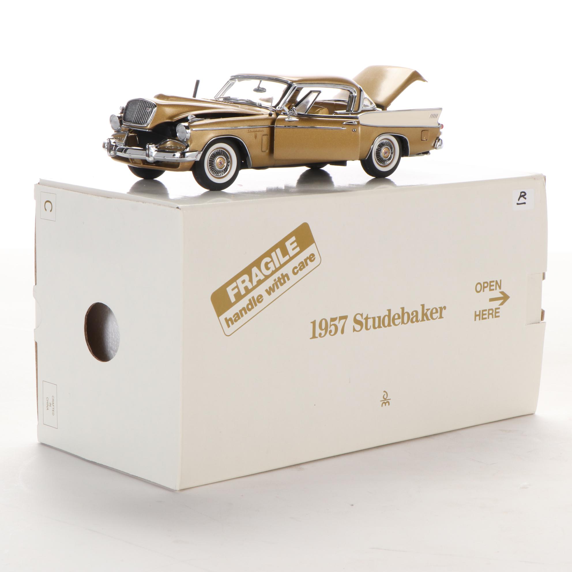 1937 Studebaker Pickup Model Car, 1953 Studebaker Commander Starliner, and More