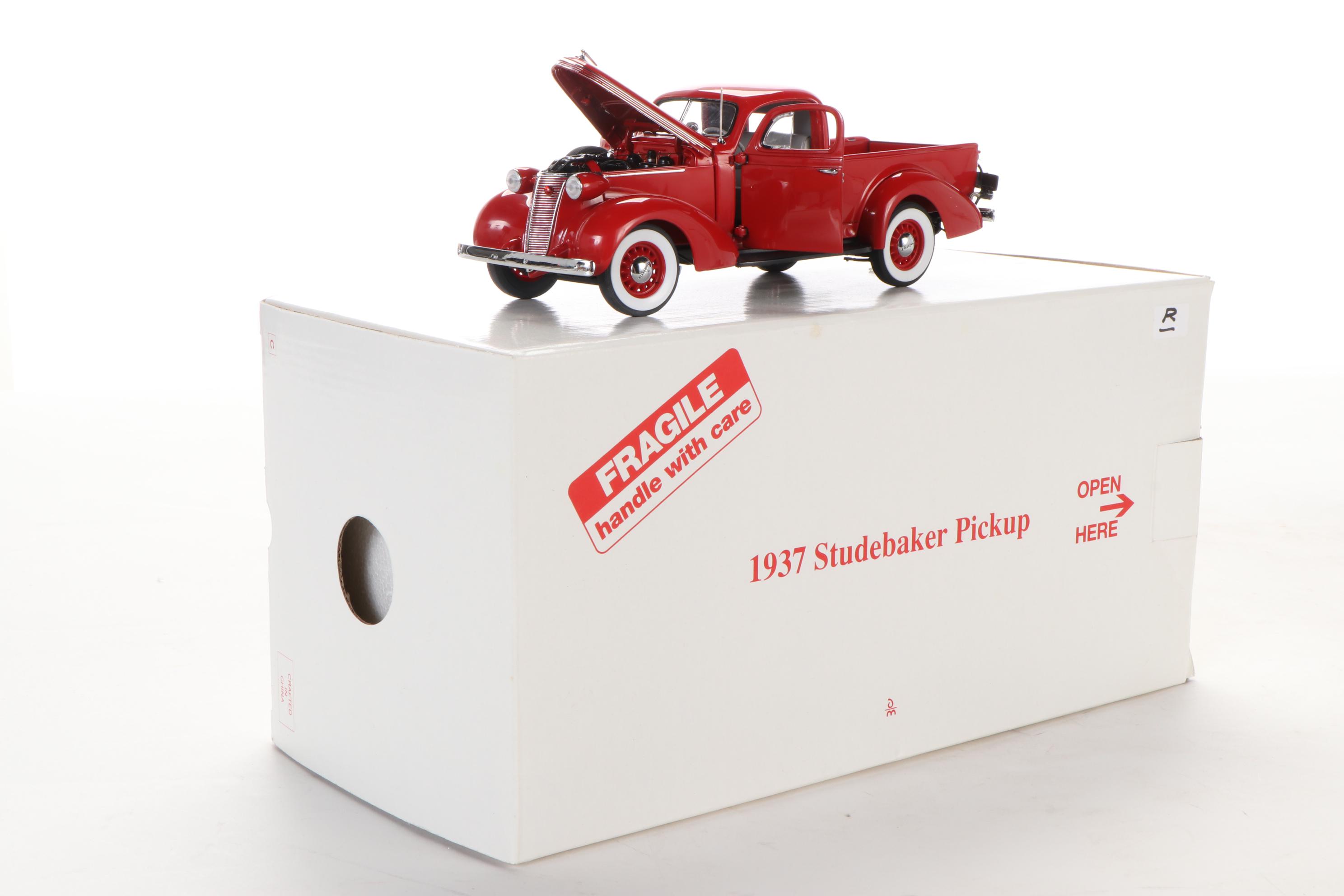 1937 Studebaker Pickup Model Car, 1953 Studebaker Commander Starliner, and More