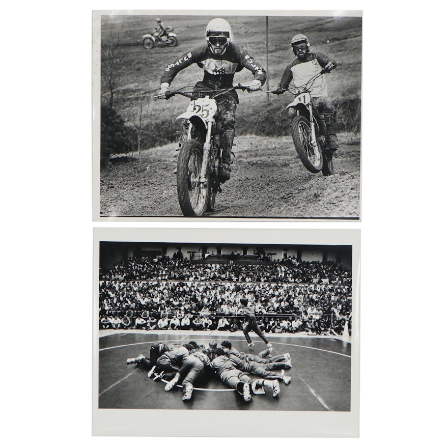 William D. Wade Silver Gelatin Prints of Sporting Events