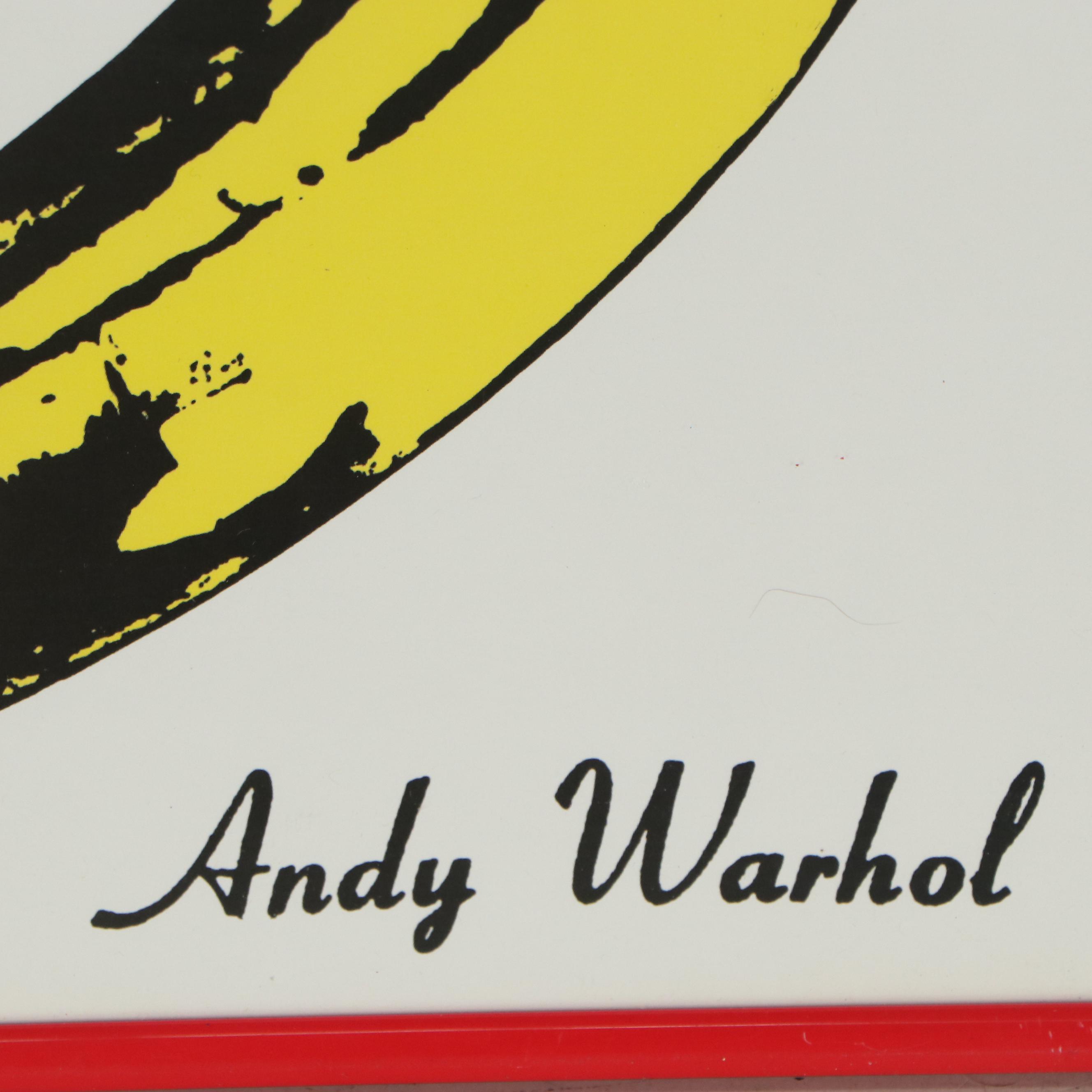 Offset Lithograph after Andy Warhol "The Velvet Underground & Nico"