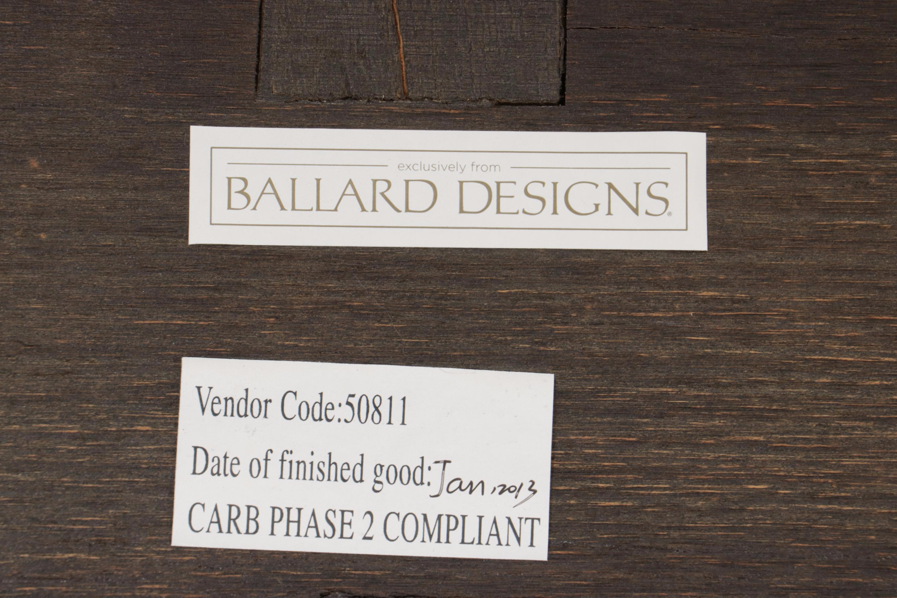 Ballard Designs Chinese Temple Style Console Table