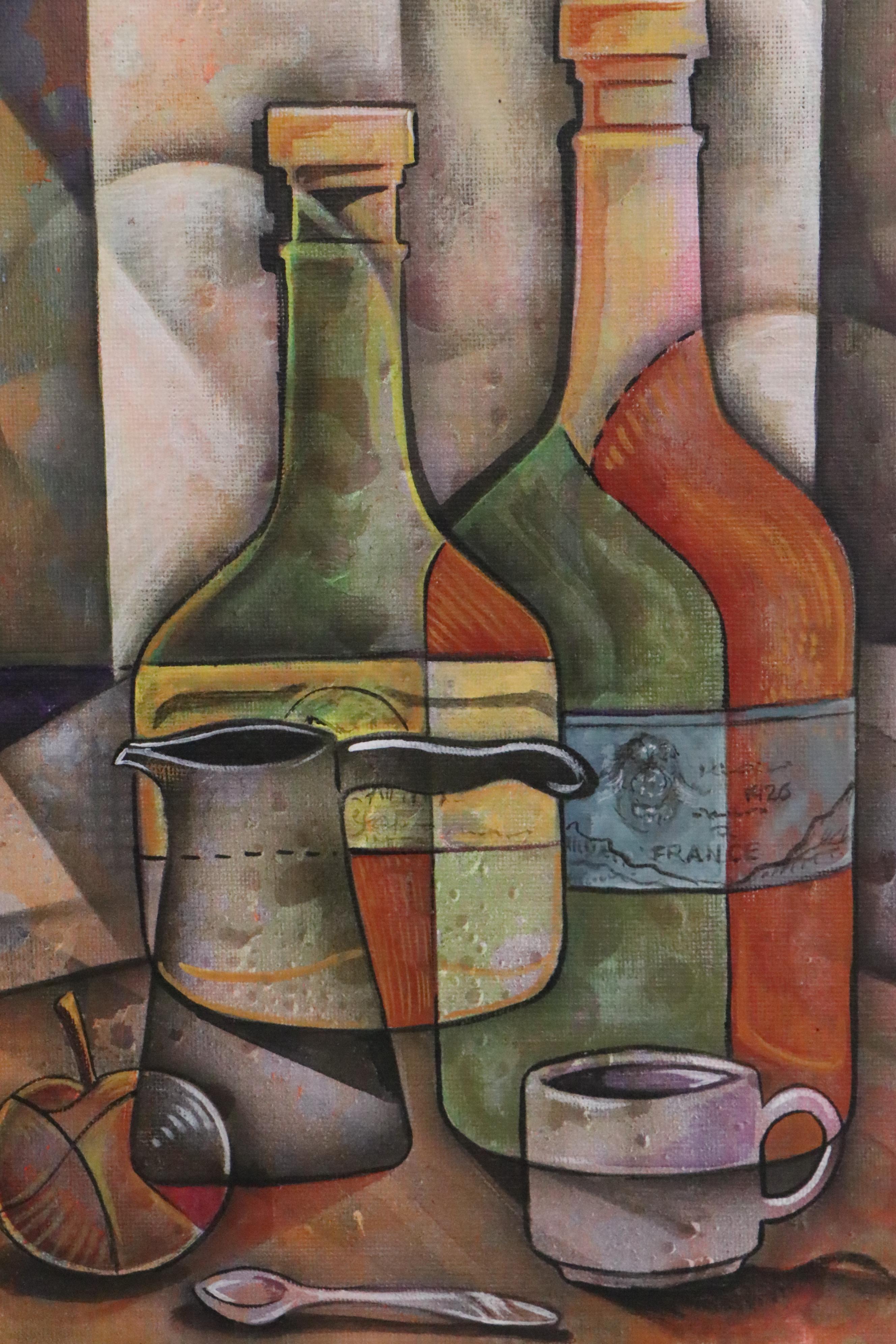 Ricardo Maya Still Life Acrylic Painting