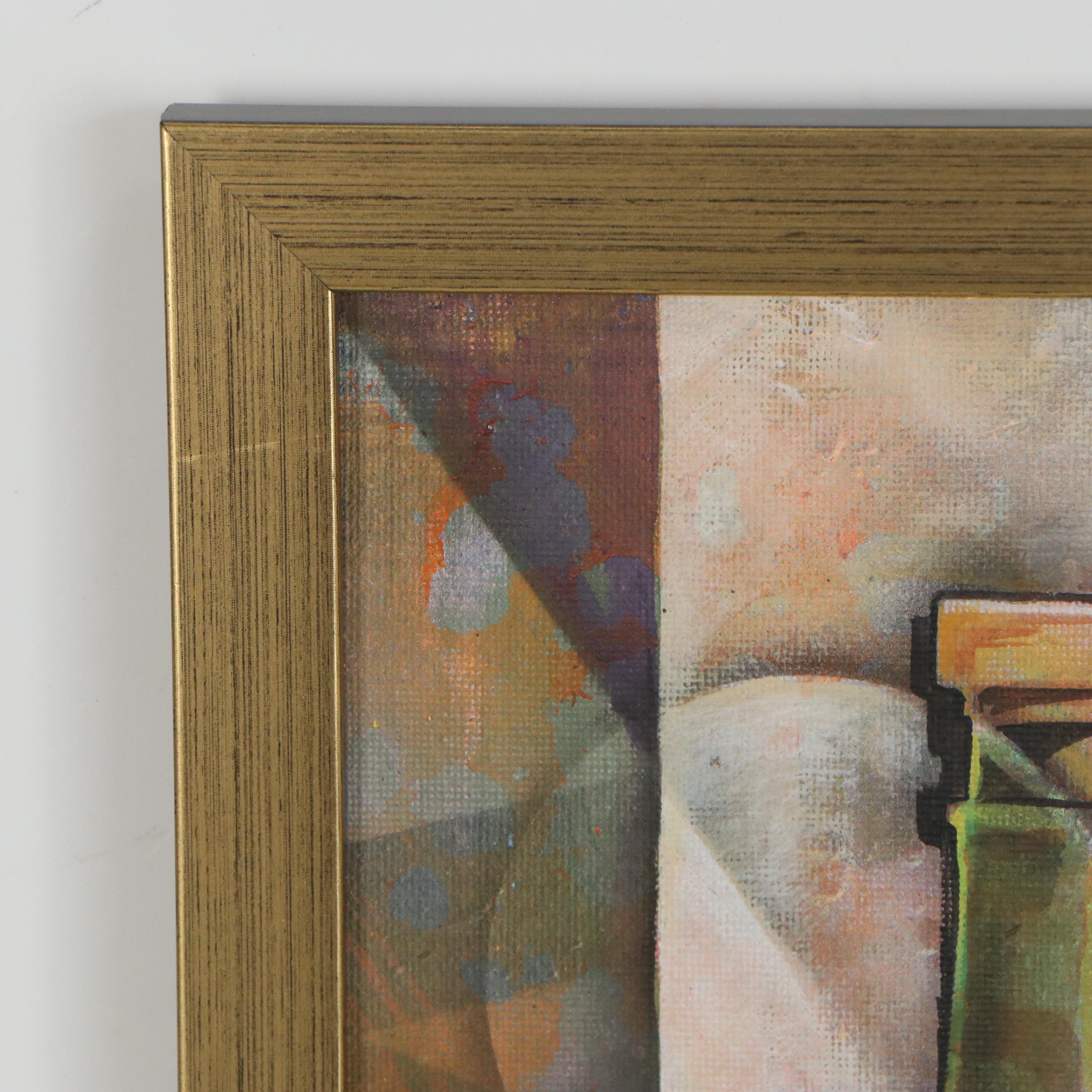 Ricardo Maya Still Life Acrylic Painting