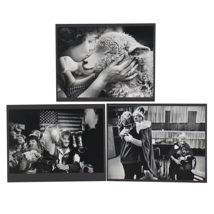 William D. Wade Figural Silver Gelatin Prints, Late 20th Century