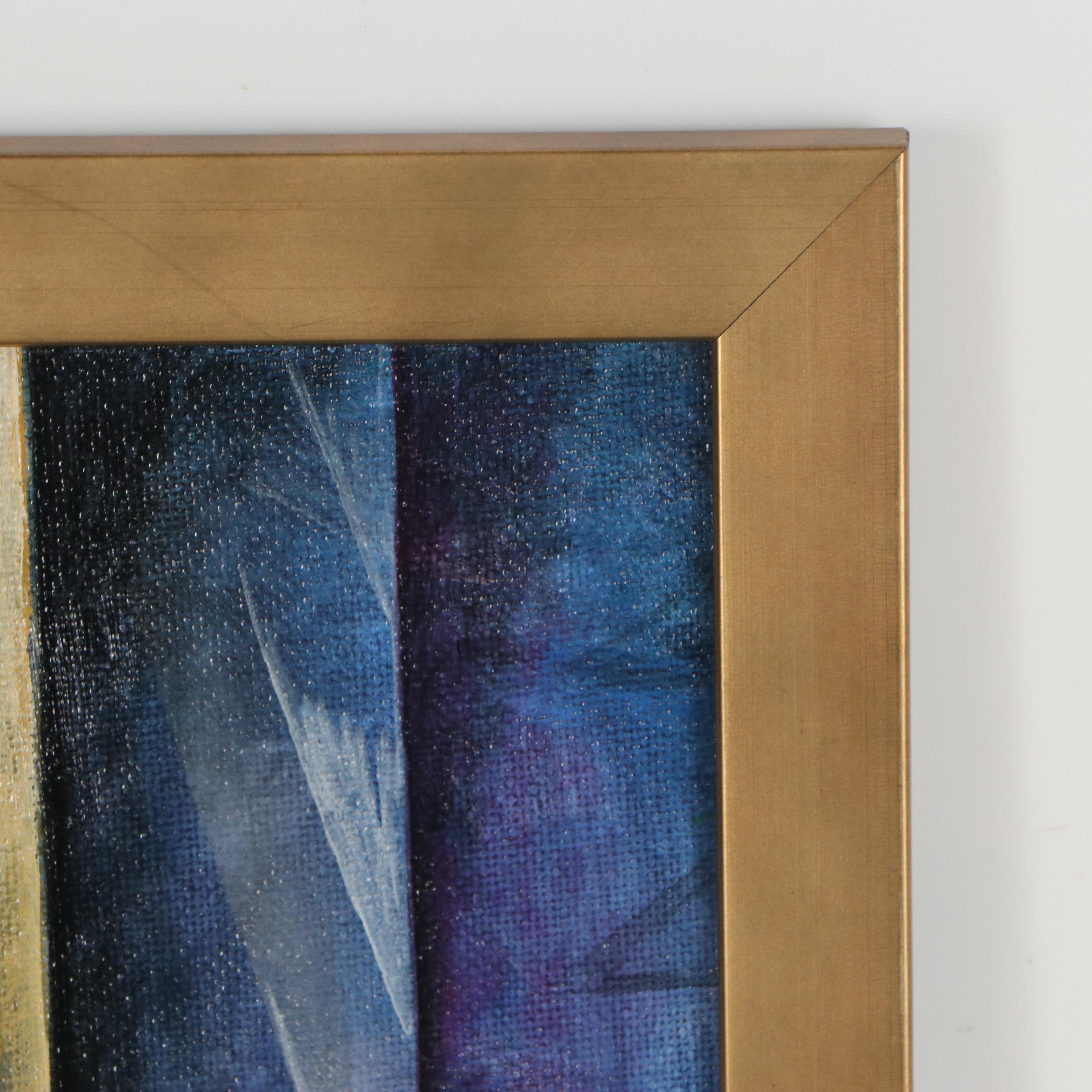 Ricardo Maya Abstract Still Life Acrylic Painting