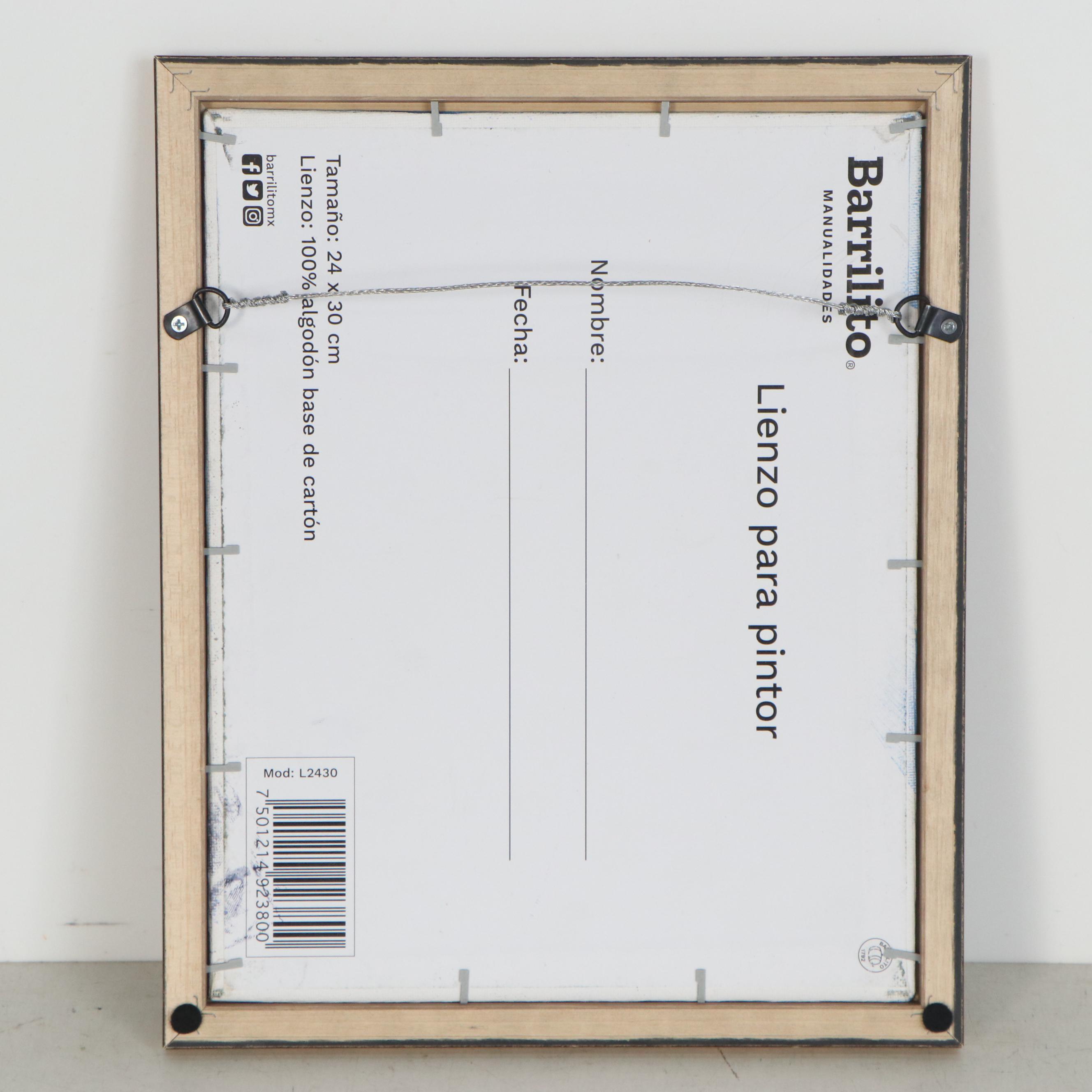 Ricardo Maya Abstract Still Life Acrylic Painting