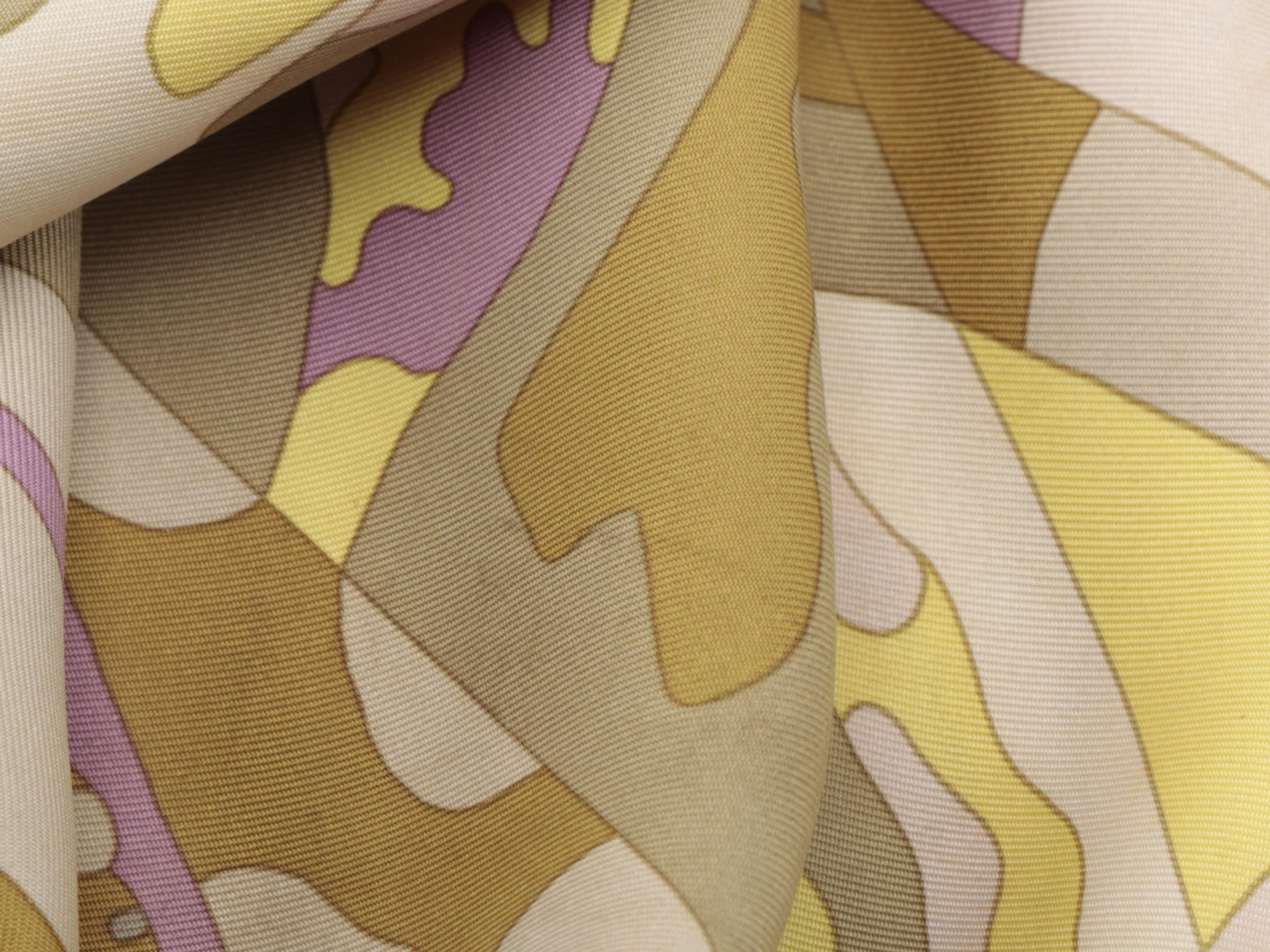 Hermès Paris "Les Dix Cavaliers" Silk Twill Scarf with Box