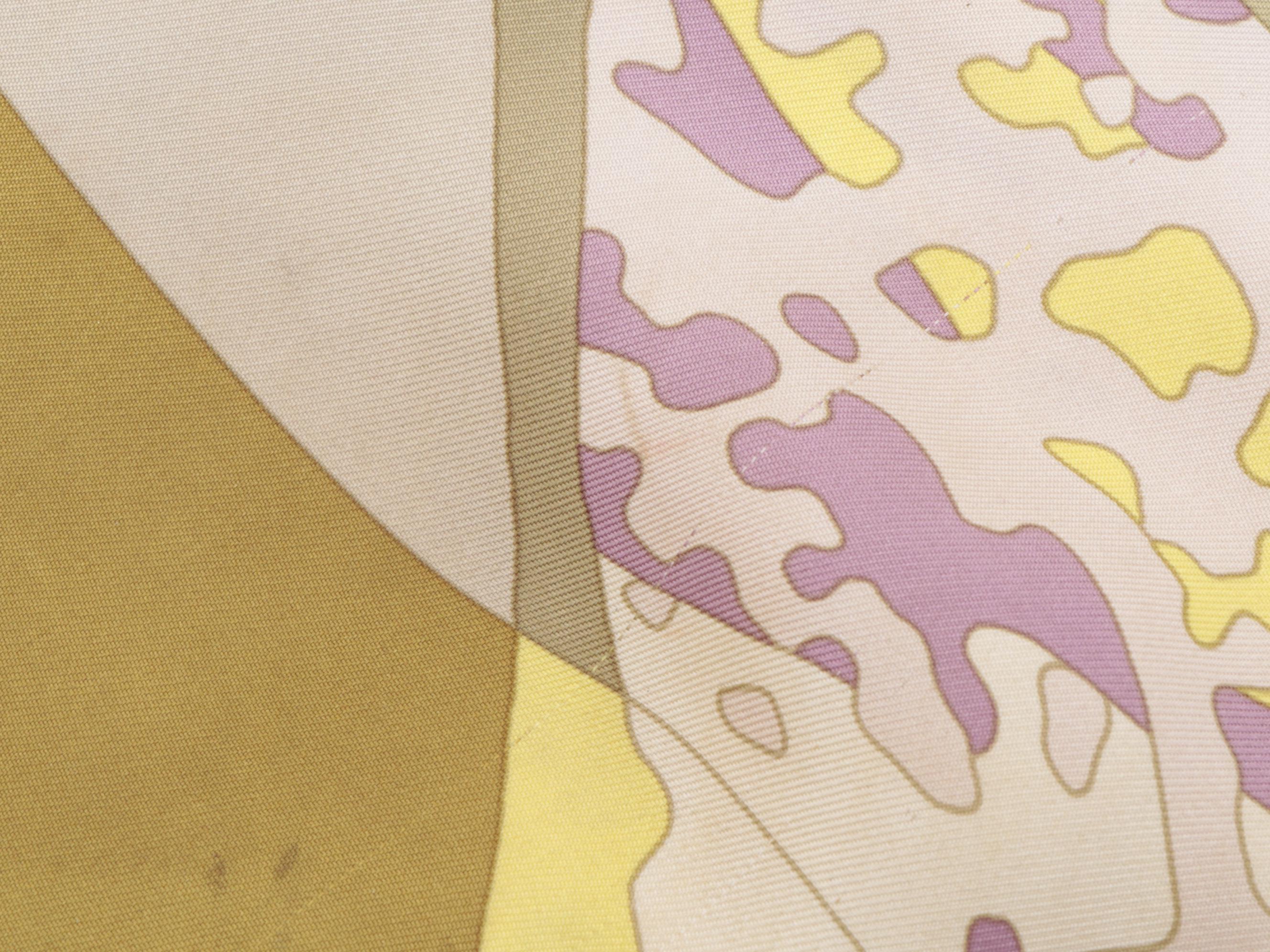 Hermès Paris "Les Dix Cavaliers" Silk Twill Scarf with Box