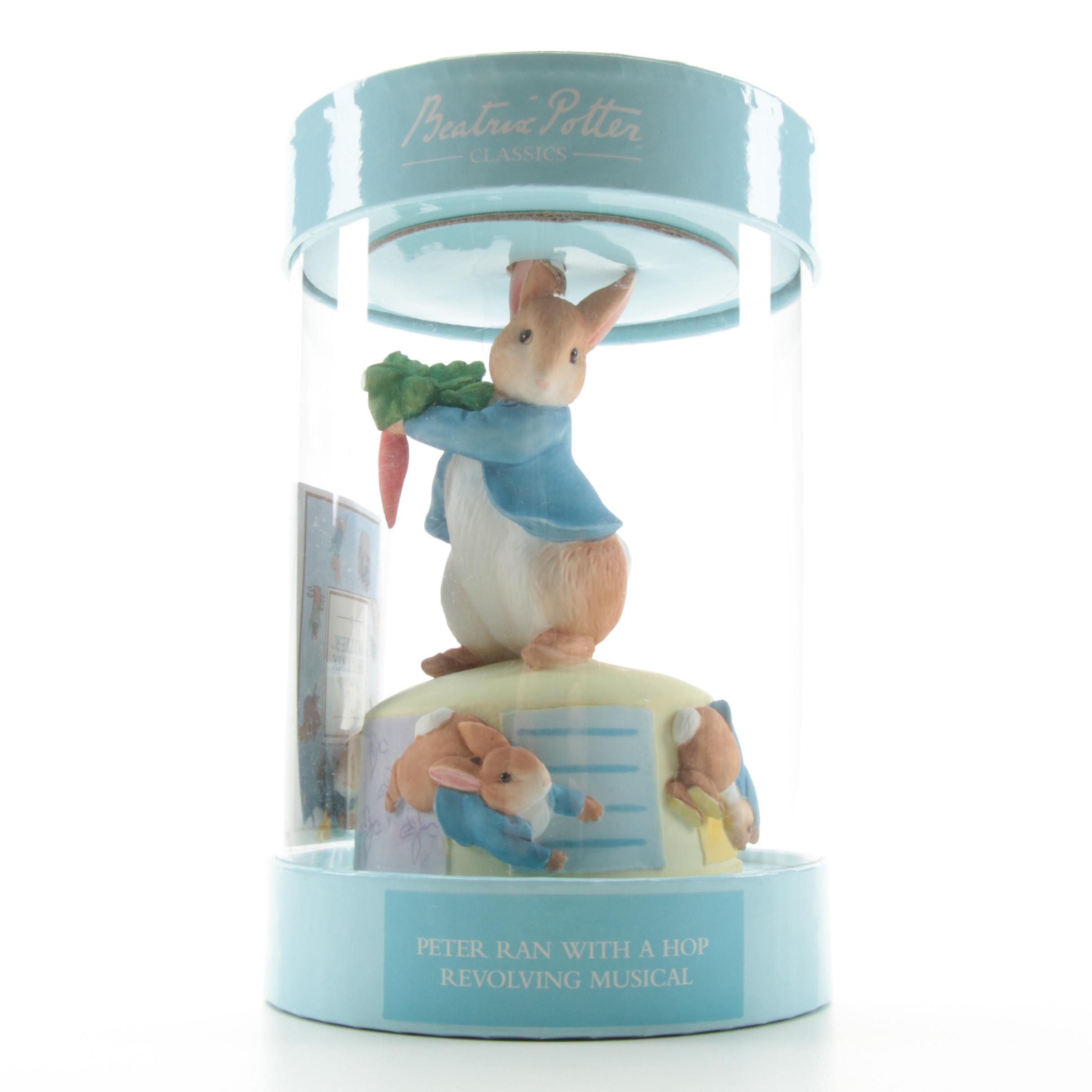 Schmid "The Tale of Peter Rabbit" and Other Music Boxes and Teapot