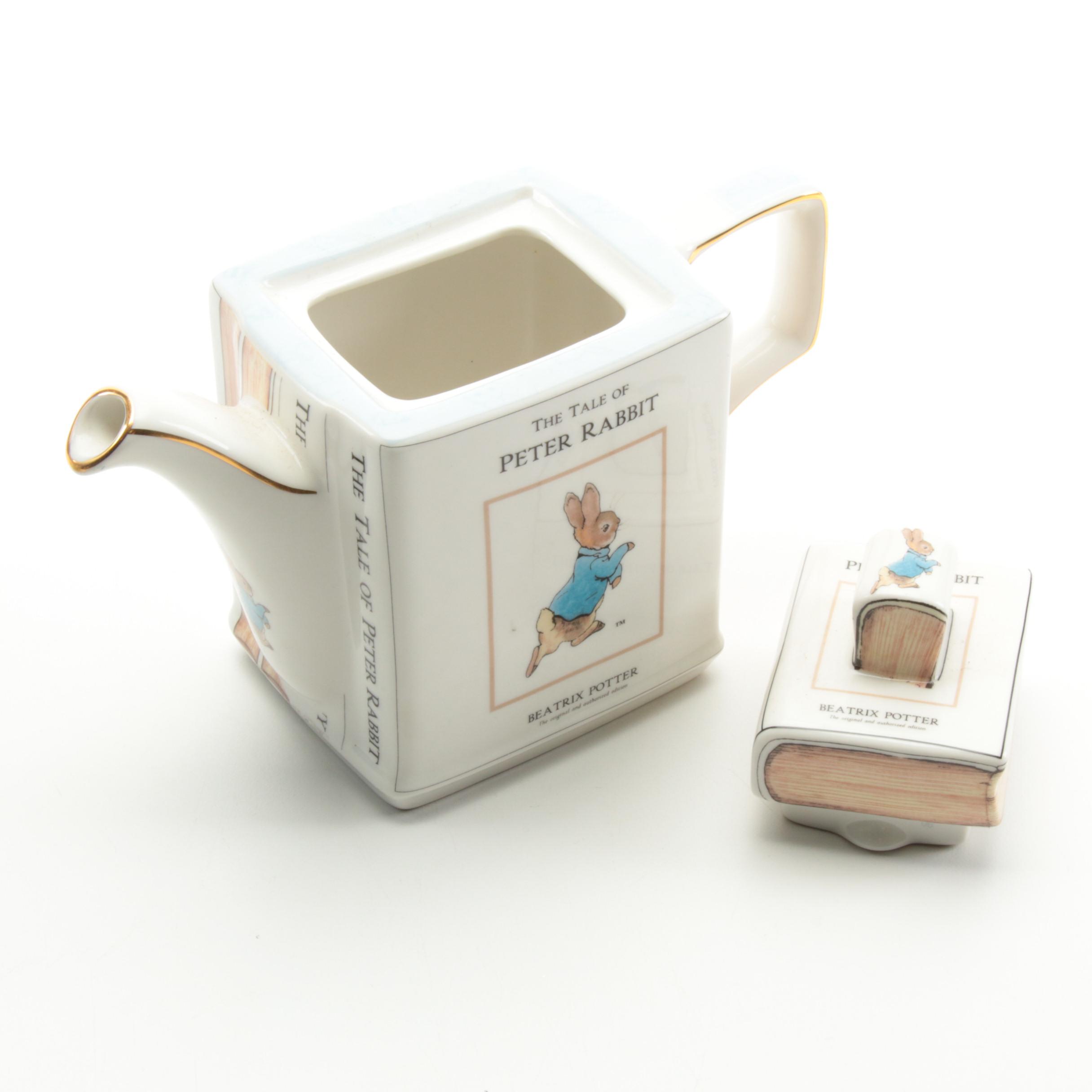 Schmid "The Tale of Peter Rabbit" and Other Music Boxes and Teapot