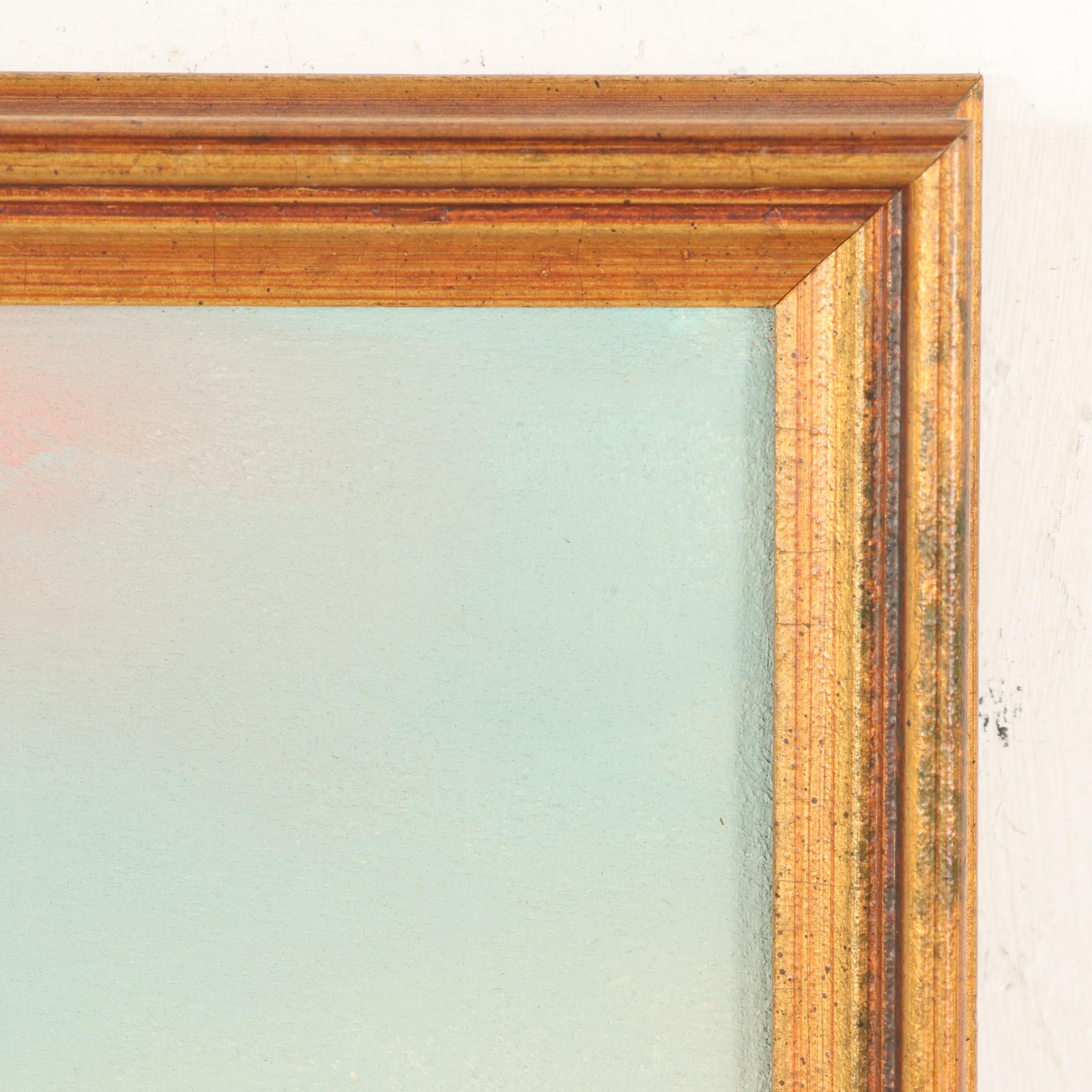 Sunset Landscape Oil Painting