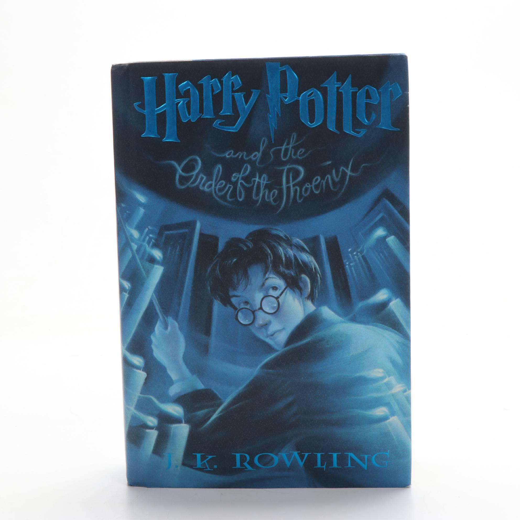 First American Edition "Harry Potter" Books by J. K. Rowling