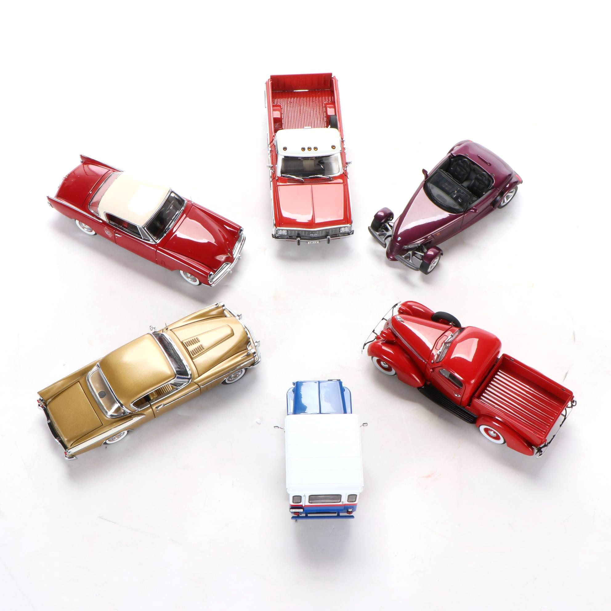 1937 Studebaker Pickup Model Car, 1953 Studebaker Commander Starliner, and More