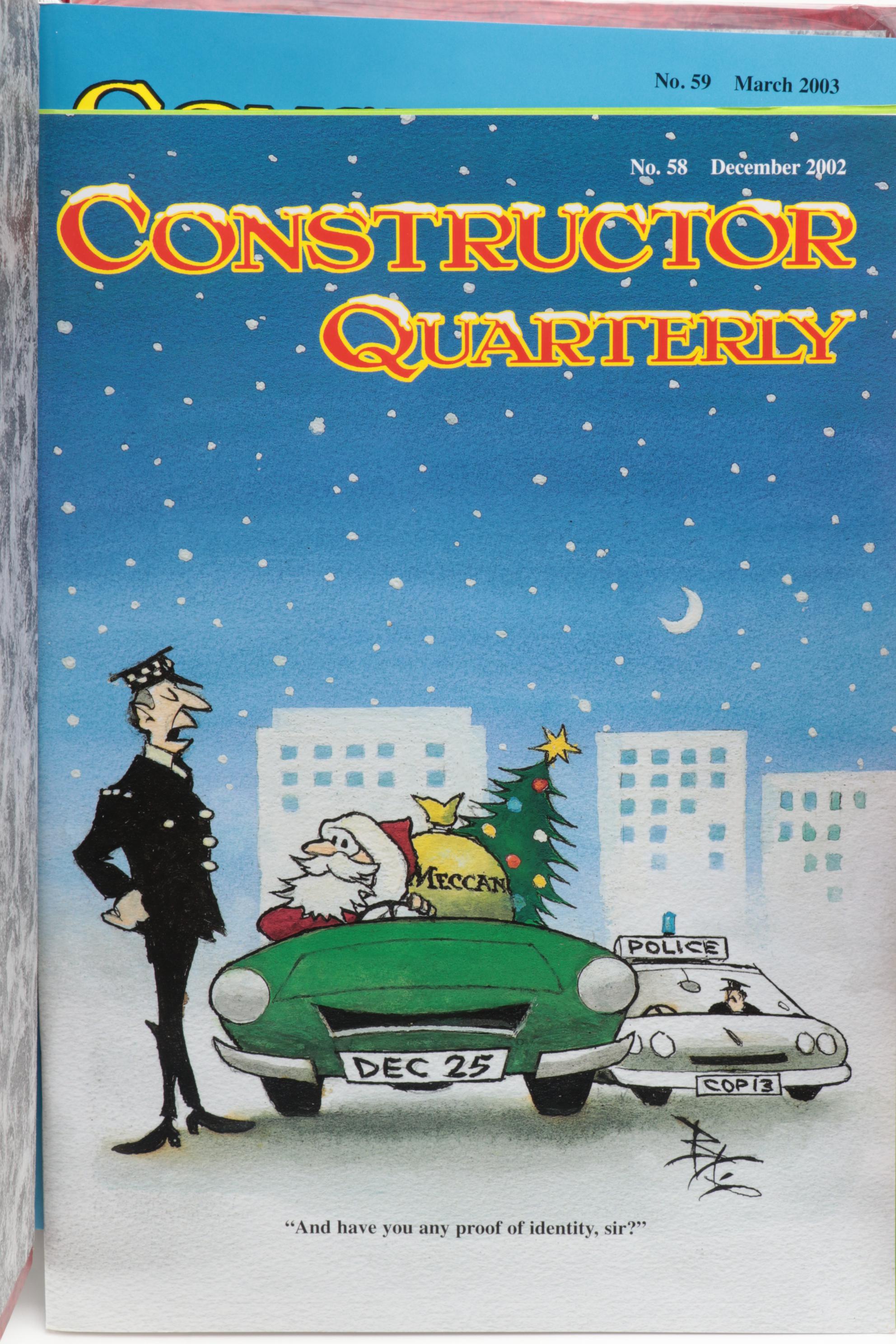 "Constructor Quarterly" Magazine Issues, 1988–2005