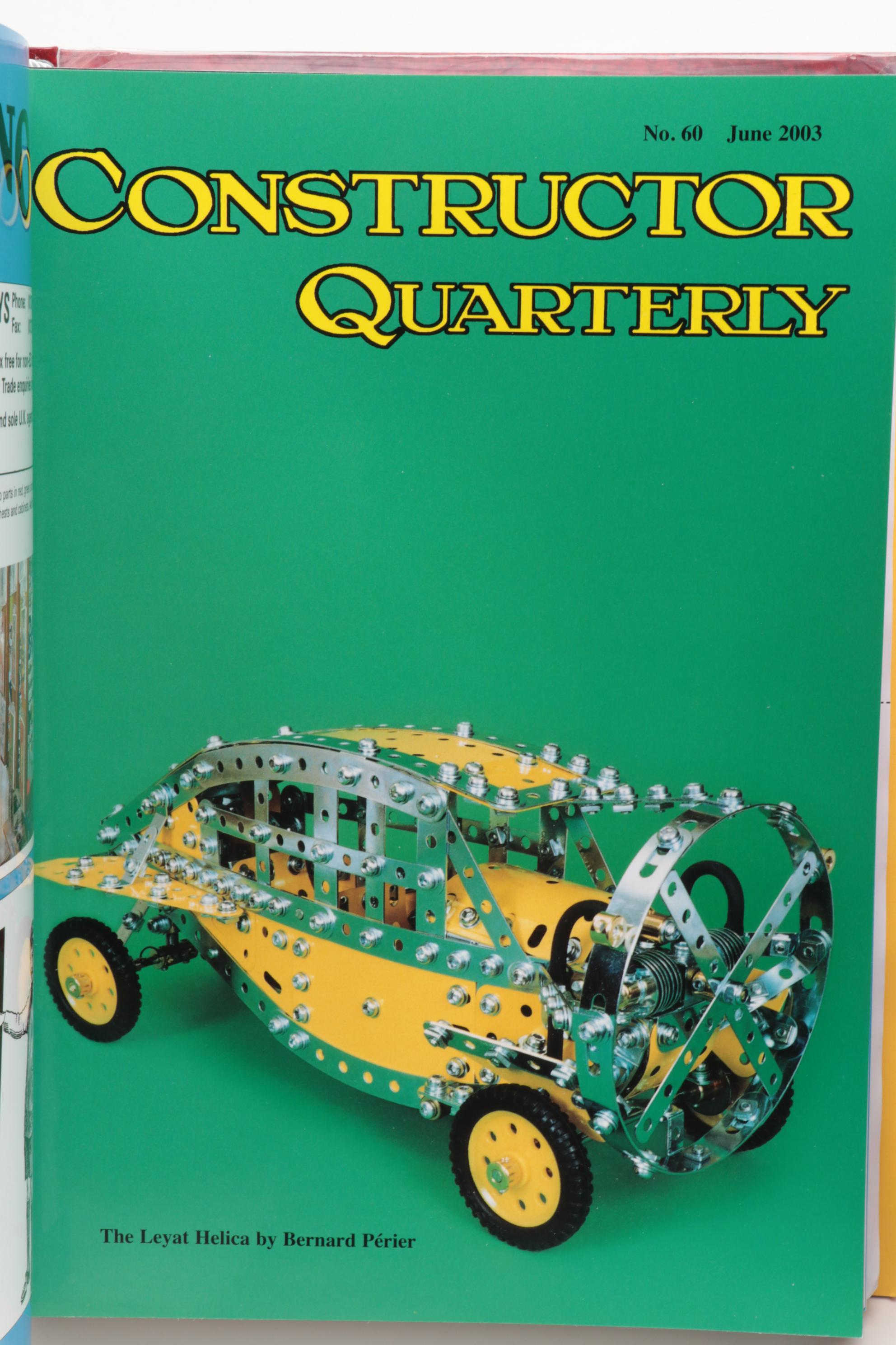 "Constructor Quarterly" Magazine Issues, 1988–2005