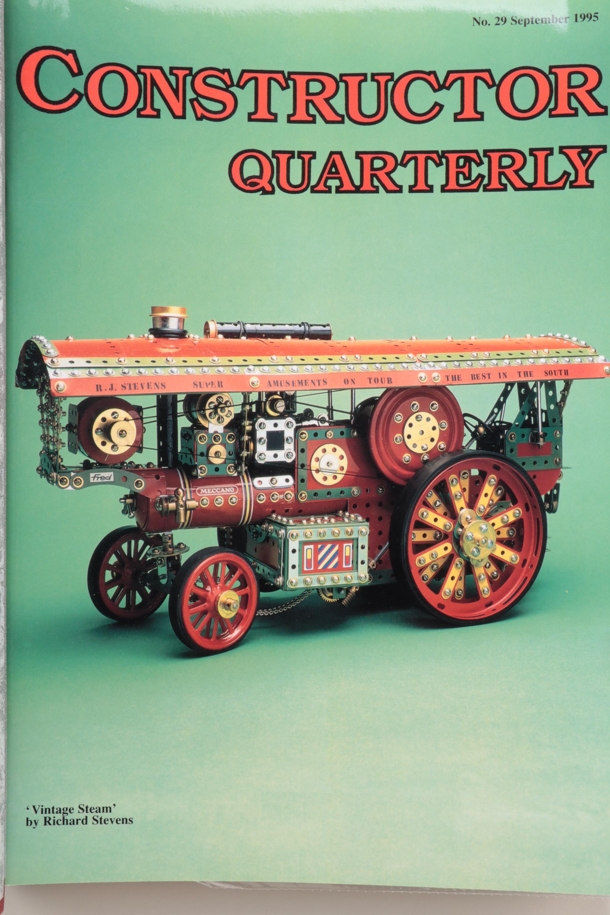 "Constructor Quarterly" Magazine Issues, 1988–2005