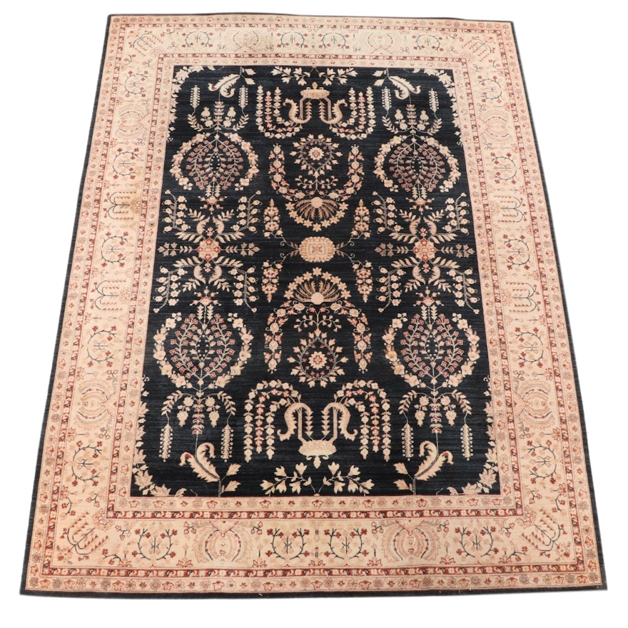 8'1 x 11'1 Hand-Knotted Chinese Wool Area Rug from The Rug Gallery