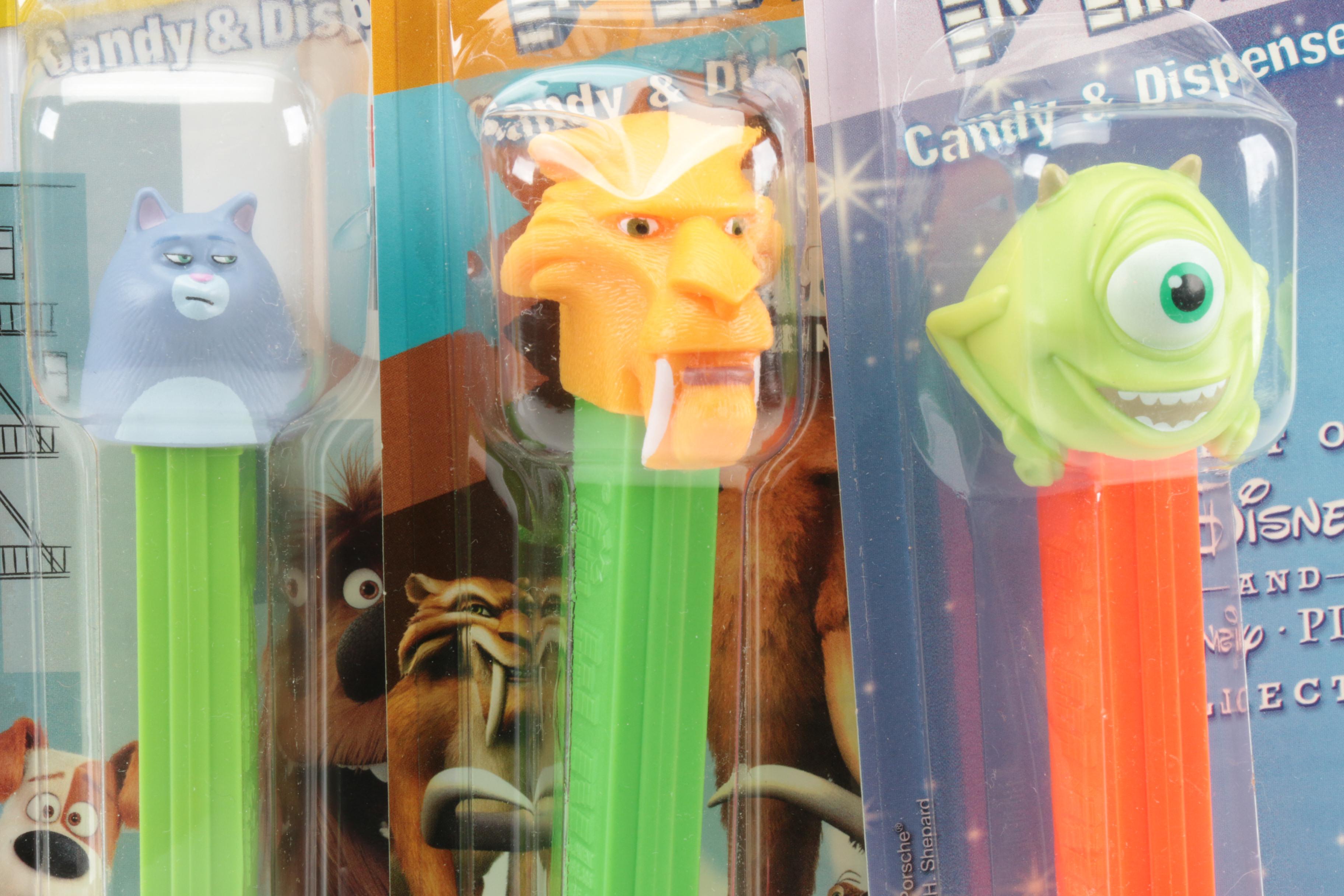 PEZ DreamWorks, Pixar and Disney Candy Dispensers
