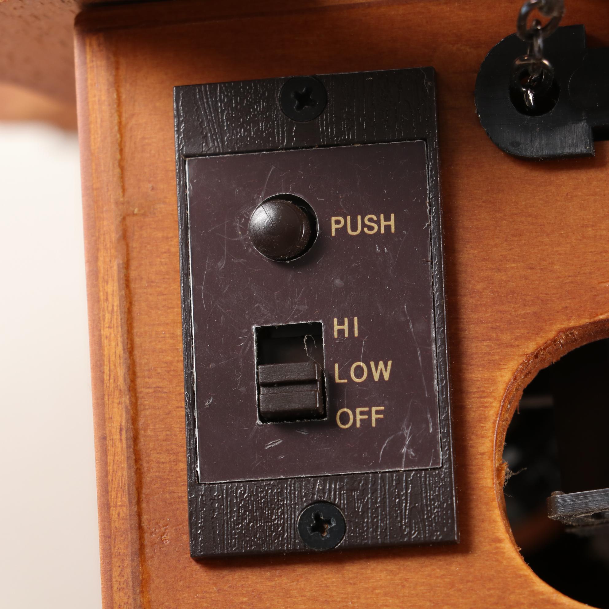 The Time Co. Quartz Faux Wood Cuckoo Clock