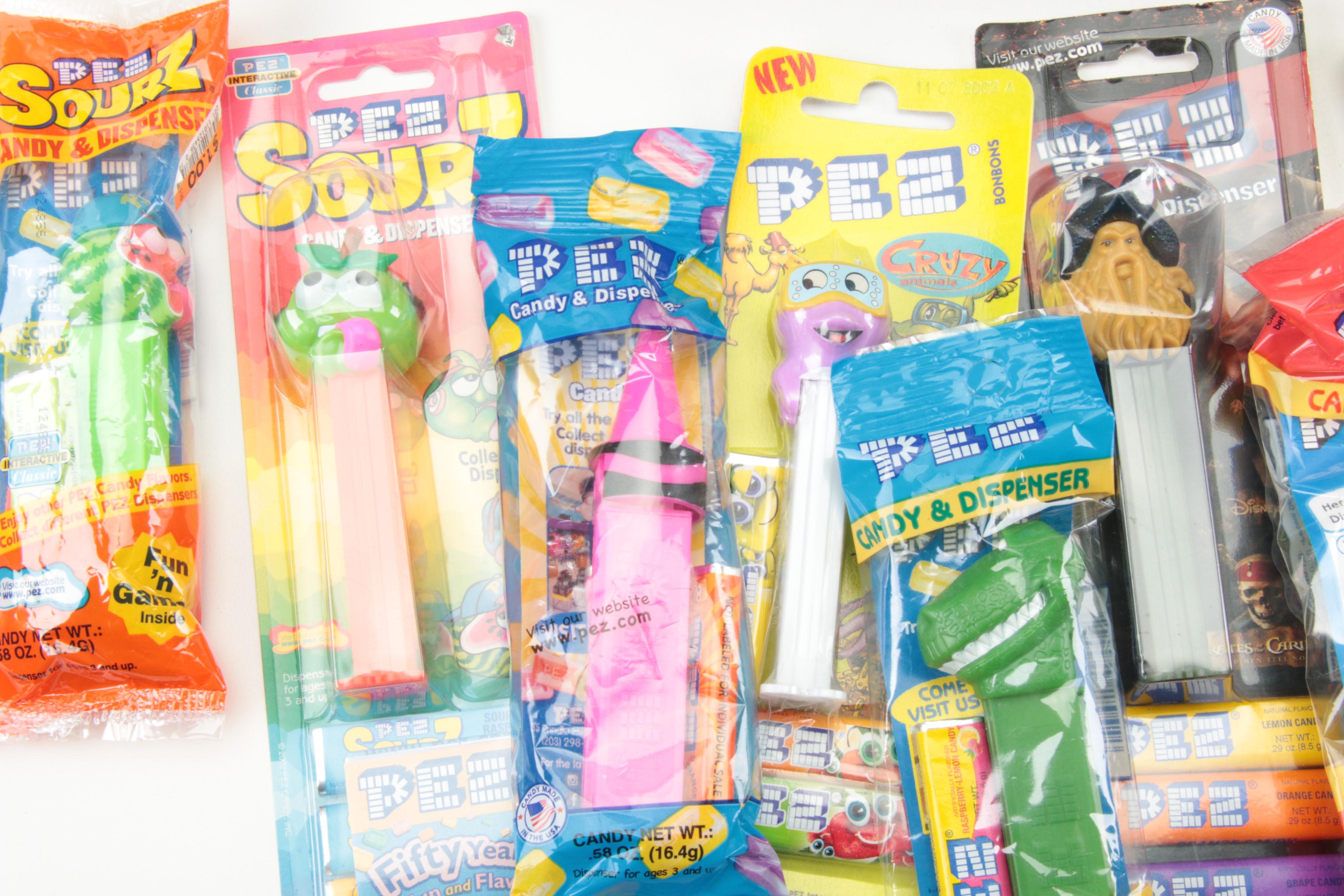 PEZ Insect, Animal and Other Candy Dispensers