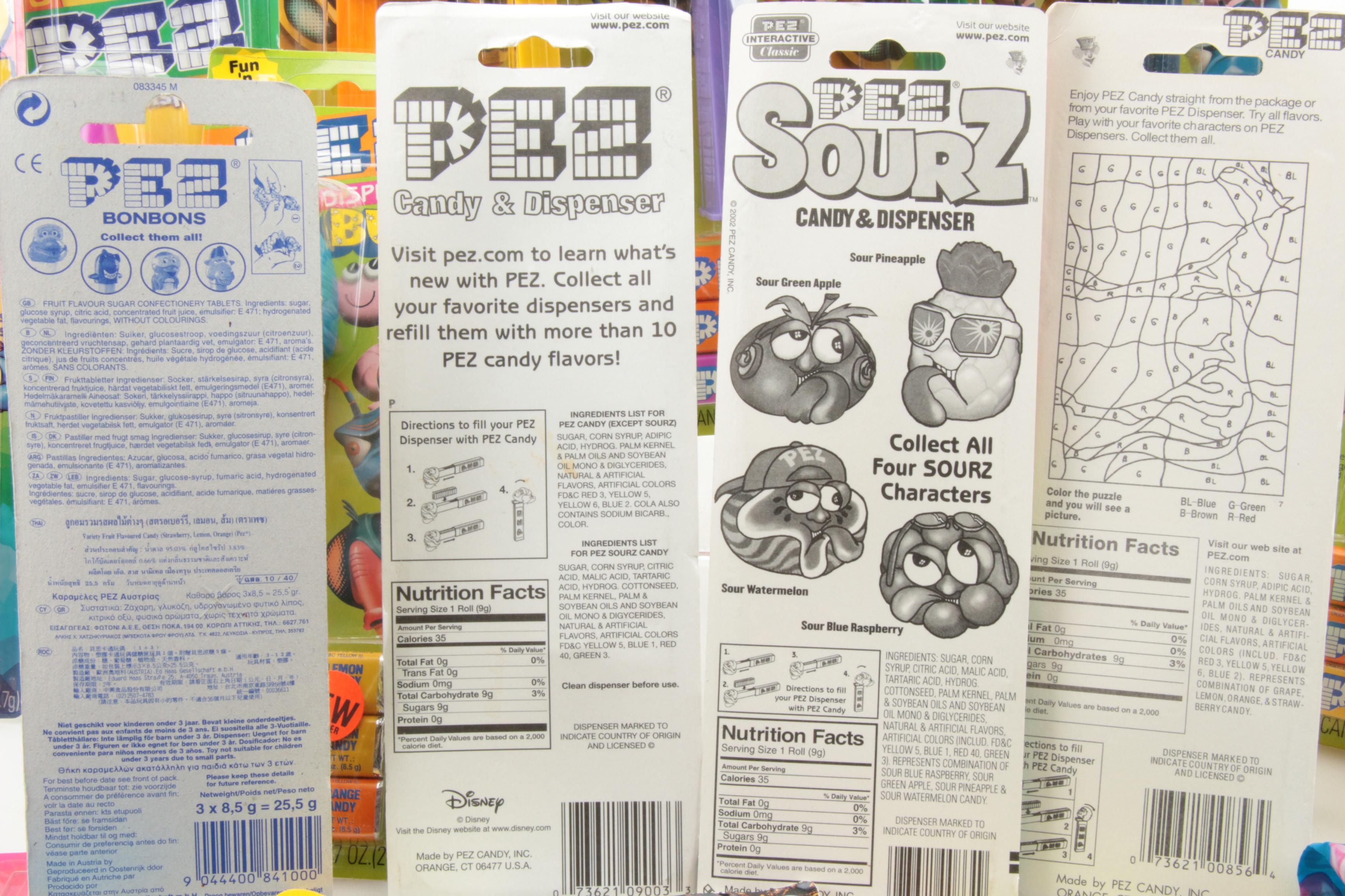 PEZ Insect, Animal and Other Candy Dispensers