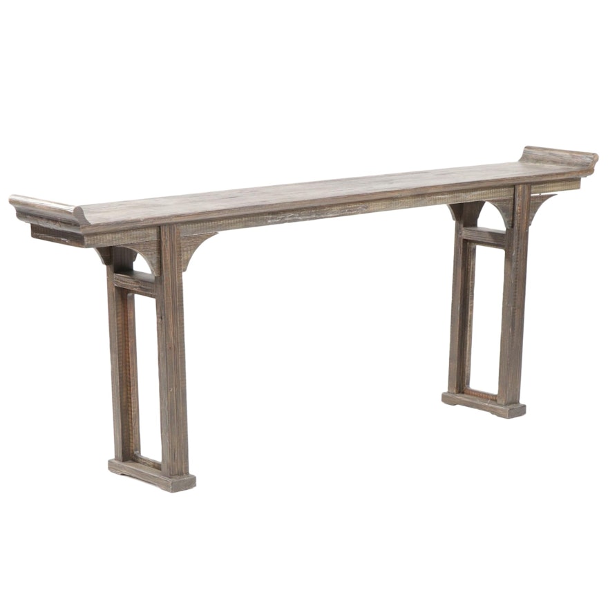 Ballard Designs Chinese Temple Style Console Table