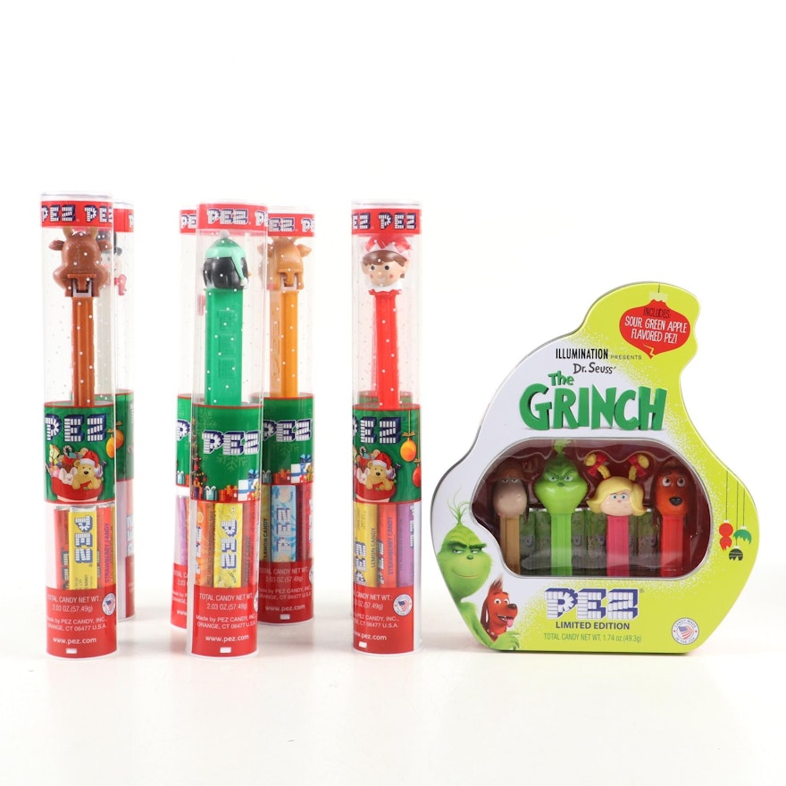 PEZ "The Grinch" Limited Edition and Other Christmas Candy Dispensers