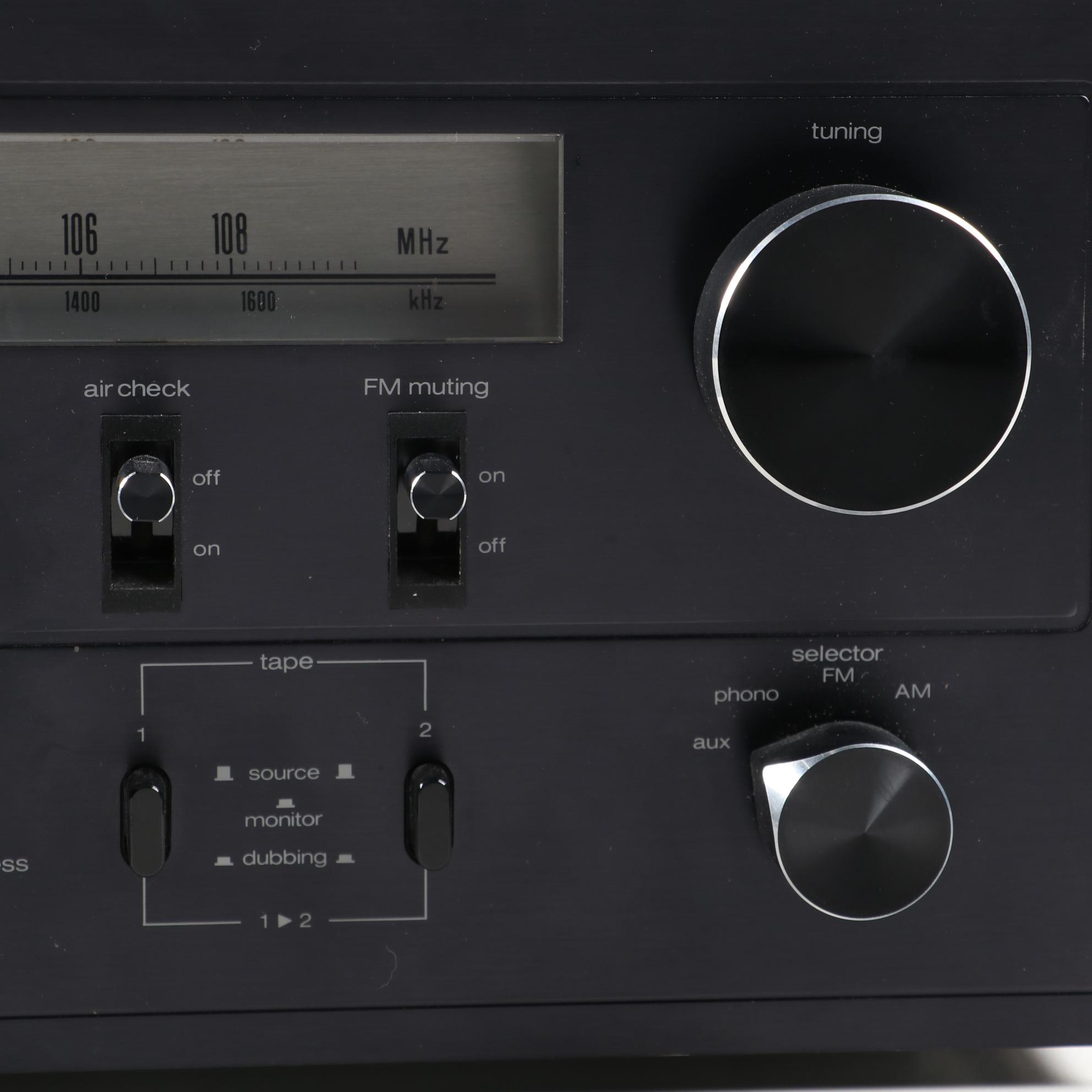 Optonica SA-5205 Stereo Receiver and RT-1515B Cassette Deck
