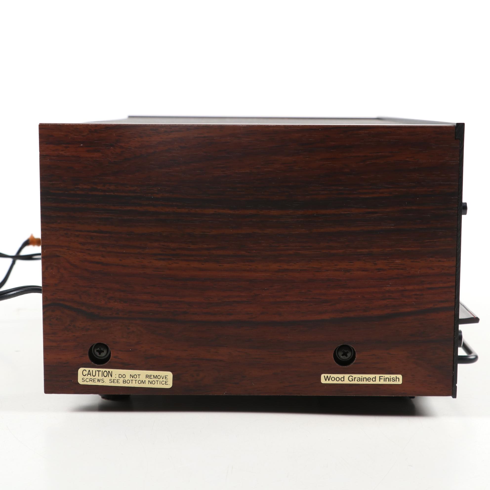 Optonica SA-5205 Stereo Receiver and RT-1515B Cassette Deck