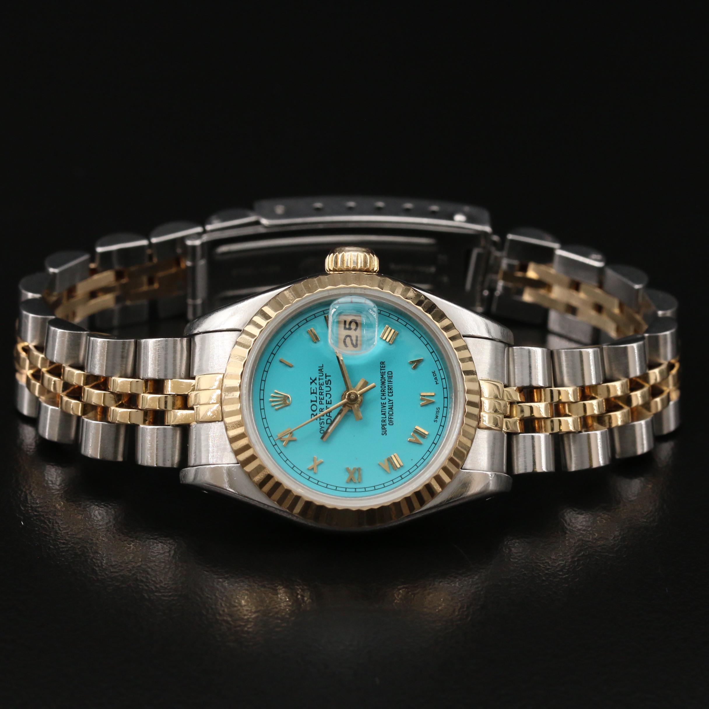 1984 Rolex Datejust 18K Gold and Stainless Steel Automatic Watch
