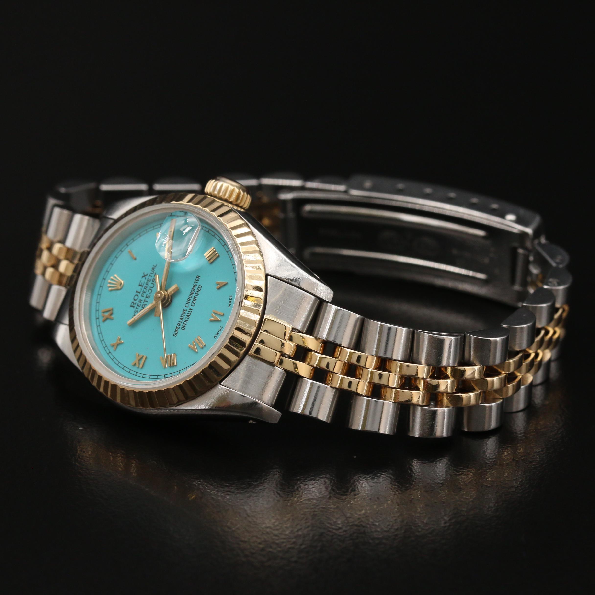 1984 Rolex Datejust 18K Gold and Stainless Steel Automatic Watch