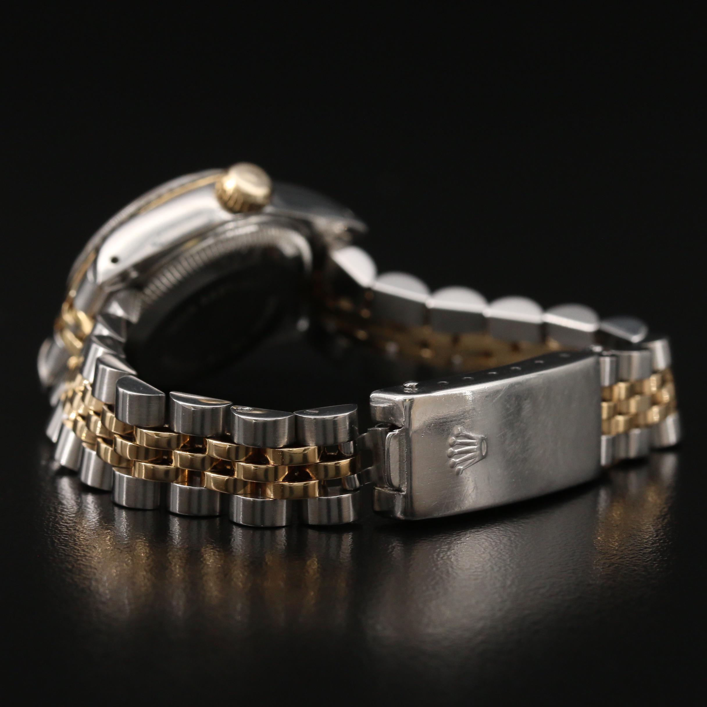 1984 Rolex Datejust 18K Gold and Stainless Steel Automatic Watch