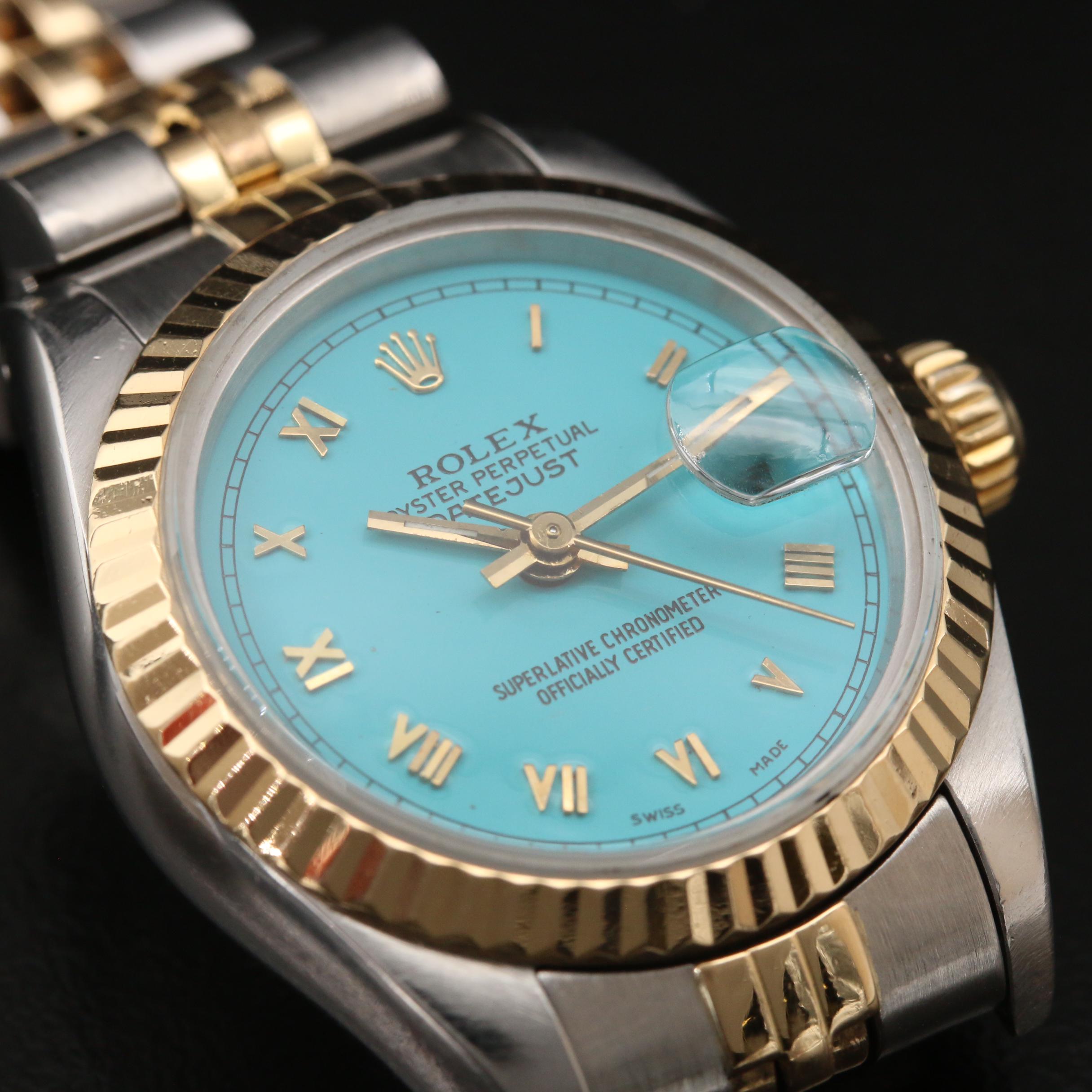 1984 Rolex Datejust 18K Gold and Stainless Steel Automatic Watch
