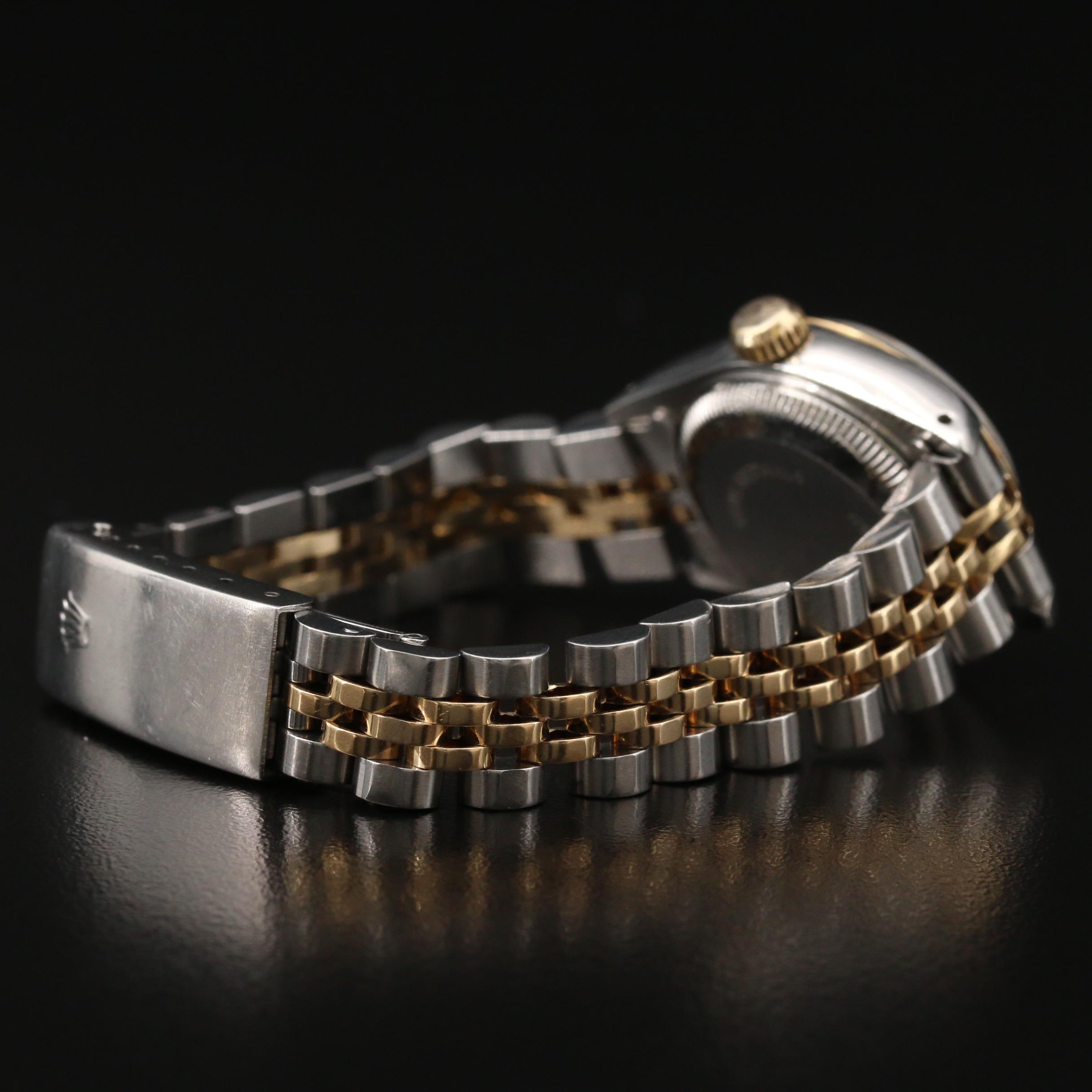 1984 Rolex Datejust 18K Gold and Stainless Steel Automatic Watch