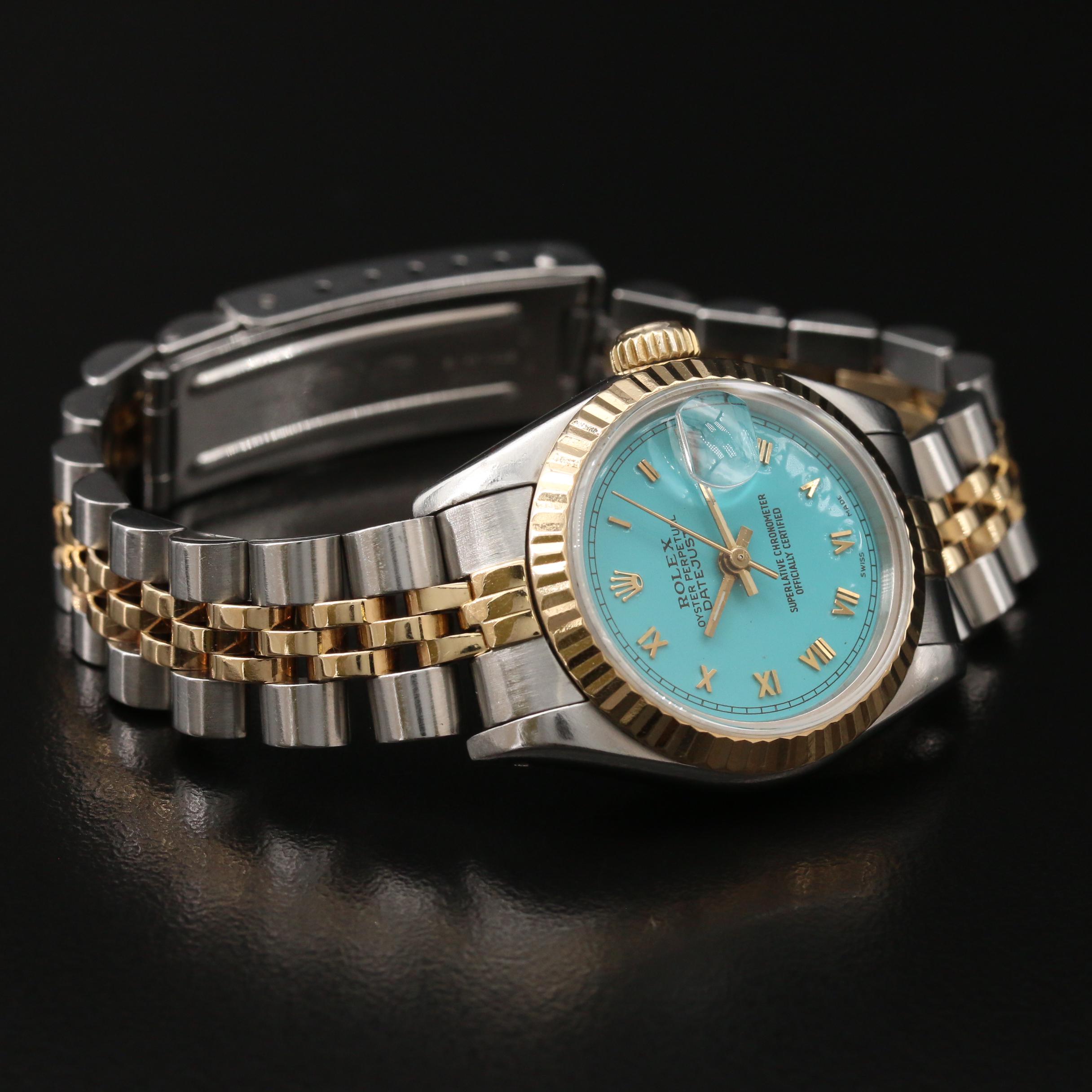 1984 Rolex Datejust 18K Gold and Stainless Steel Automatic Watch