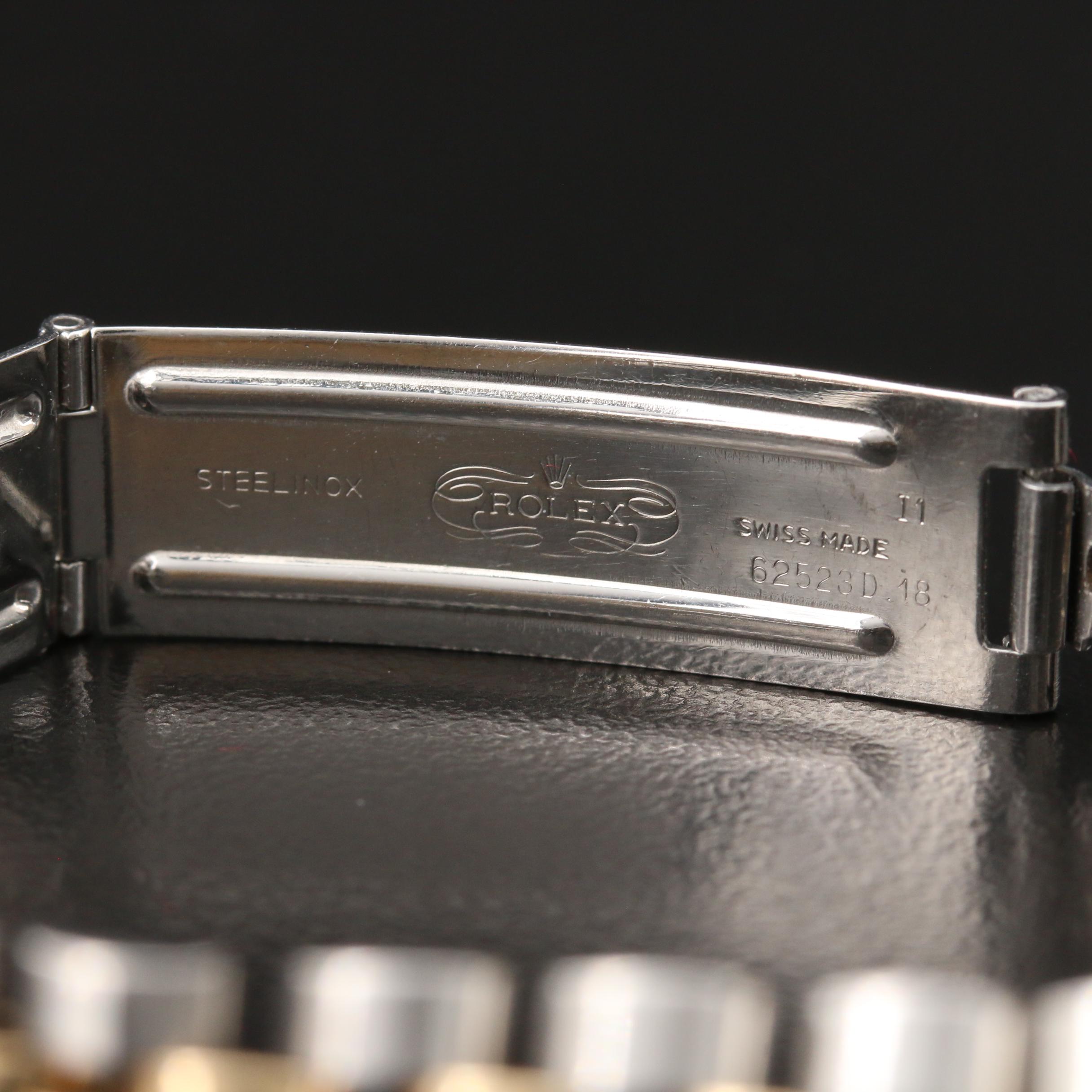 1984 Rolex Datejust 18K Gold and Stainless Steel Automatic Watch