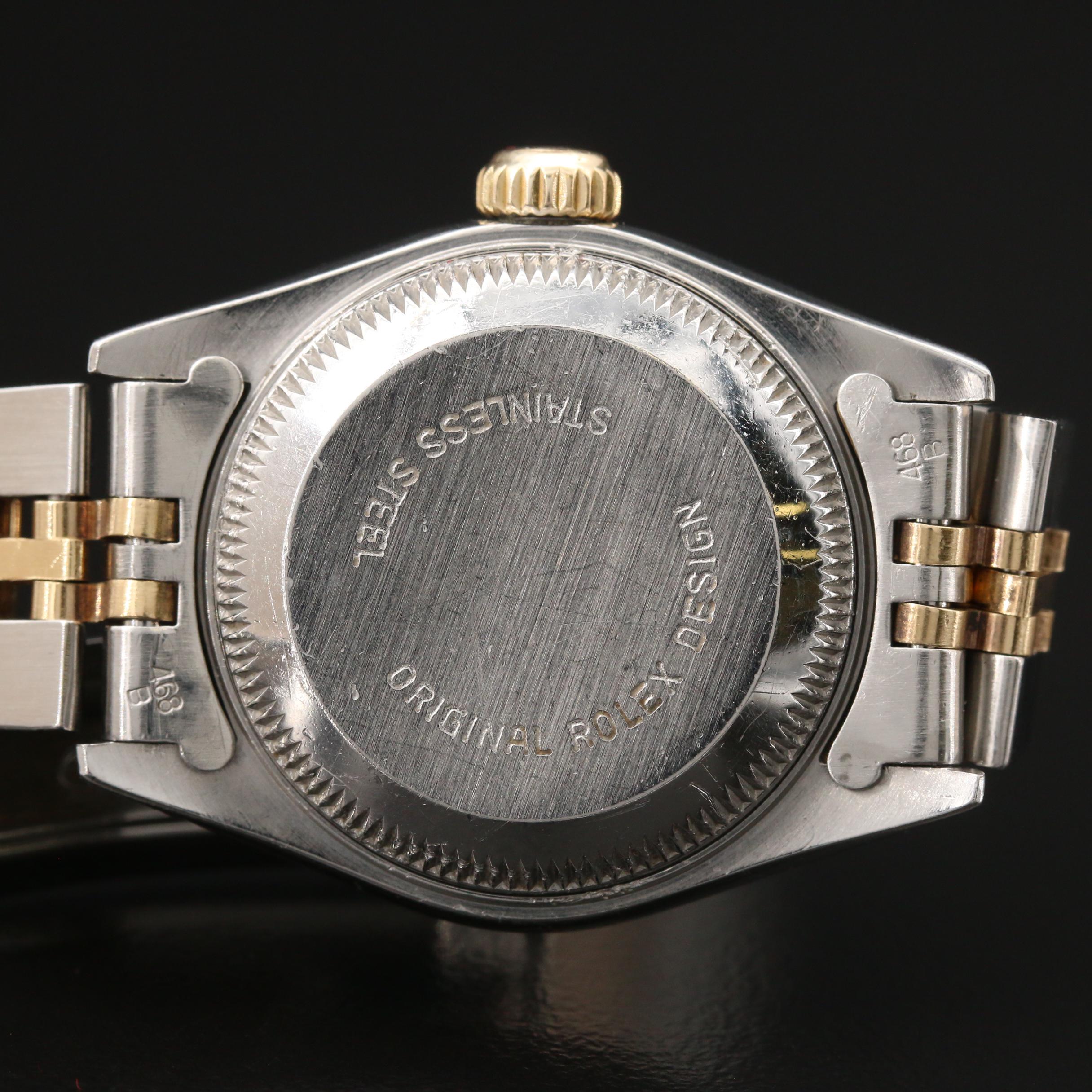 1984 Rolex Datejust 18K Gold and Stainless Steel Automatic Watch