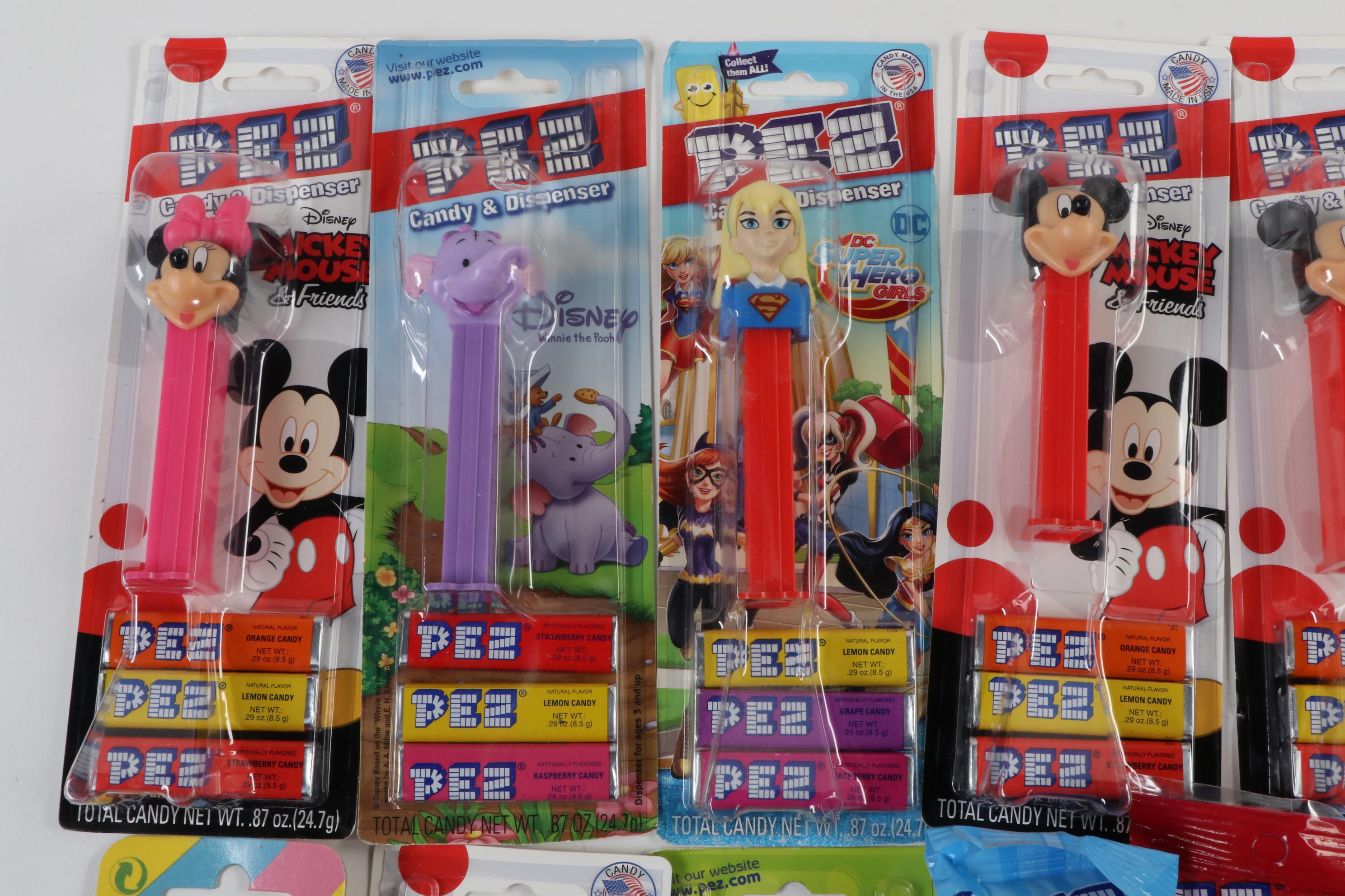 PEZ Disney and Pixar Candy Dispensers